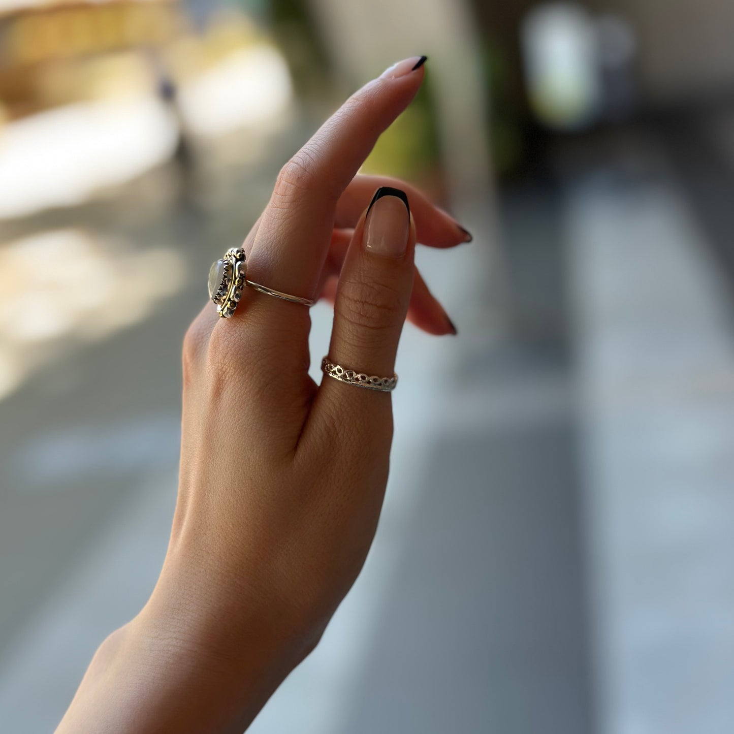 Silver925 plain ring 71
