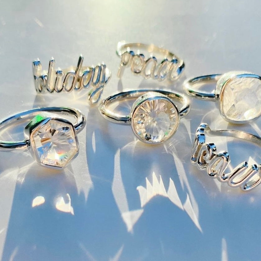Crystal ring