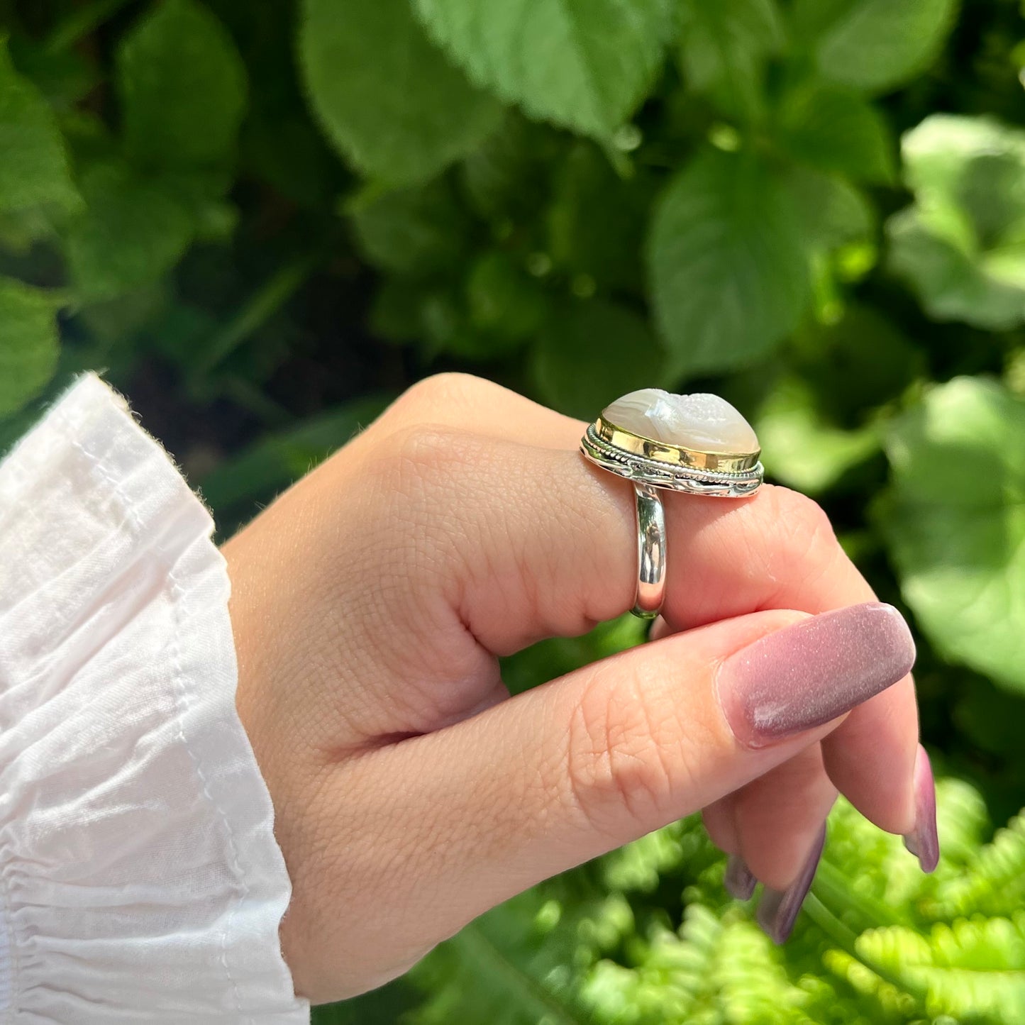 Window druzy ring 2
