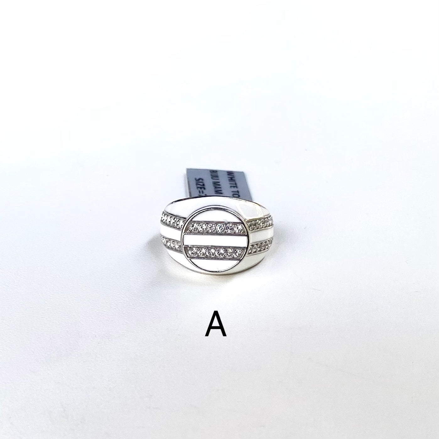 【Bijumam poco】Enamel × stone ring