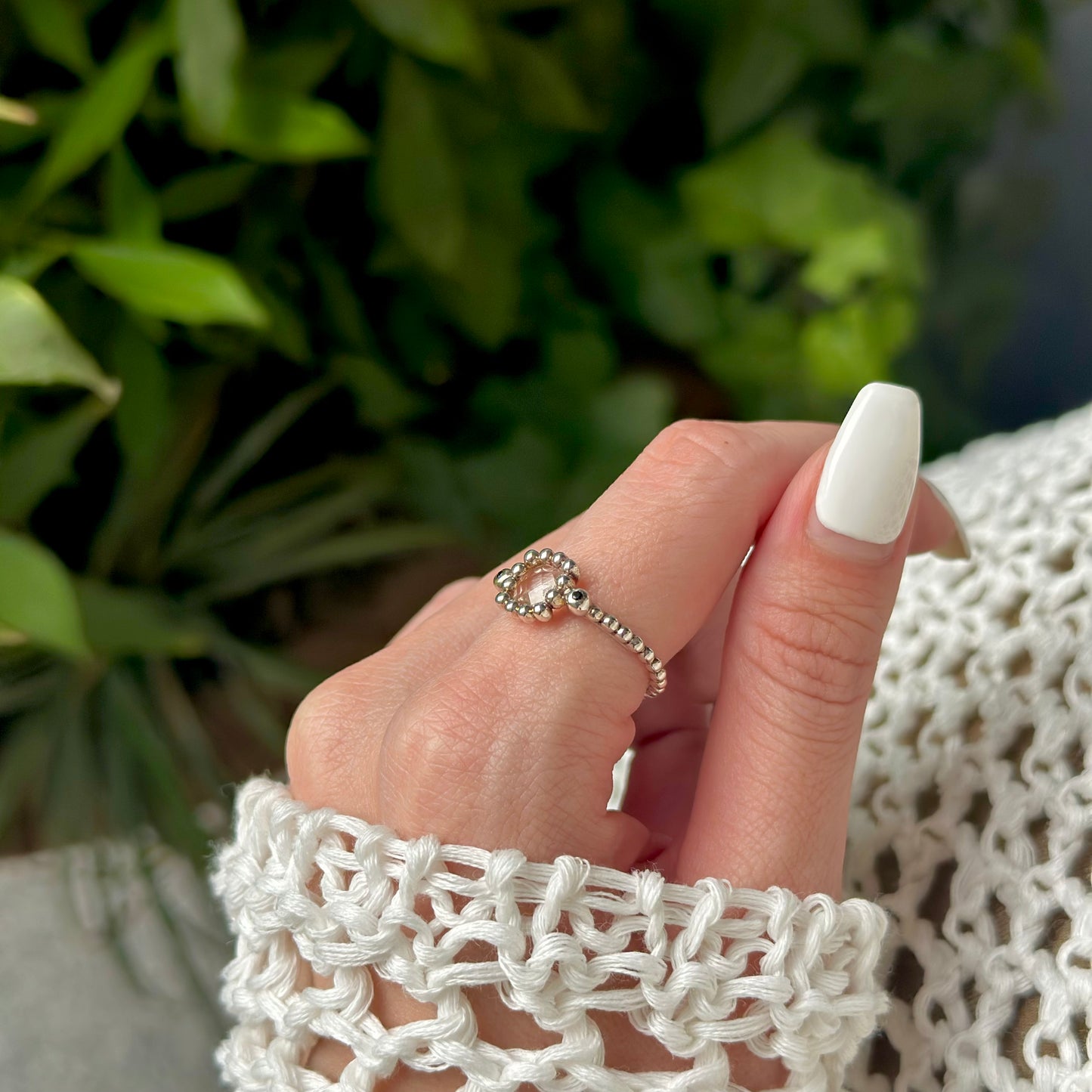 【Bijumam poco】Silver925 tsubu design ring