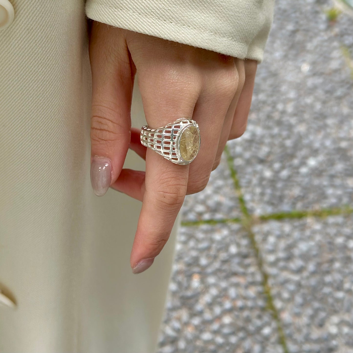 Silver925 design ring 69