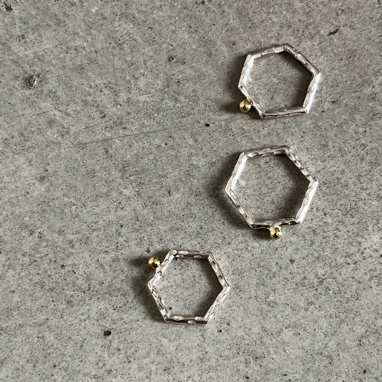 Silver925×Brass plain ring 12