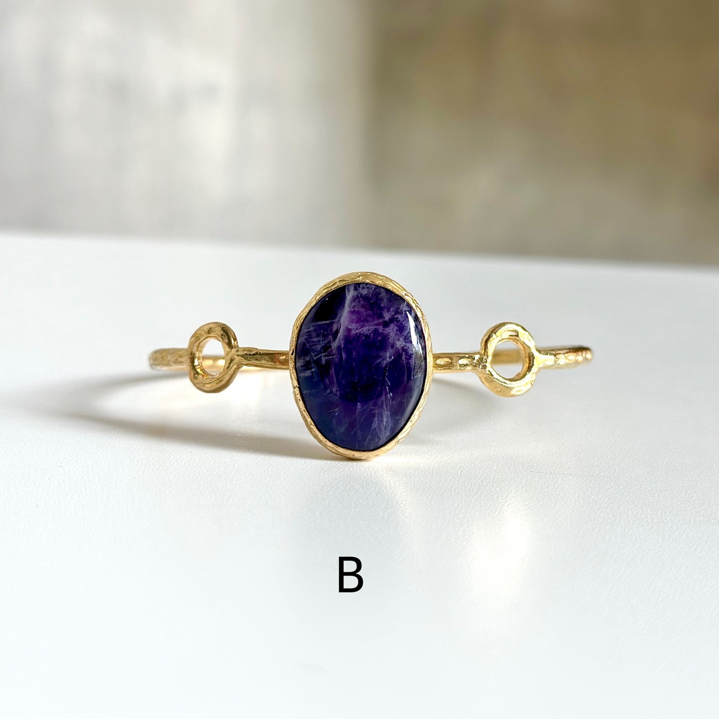 Brass design bangle