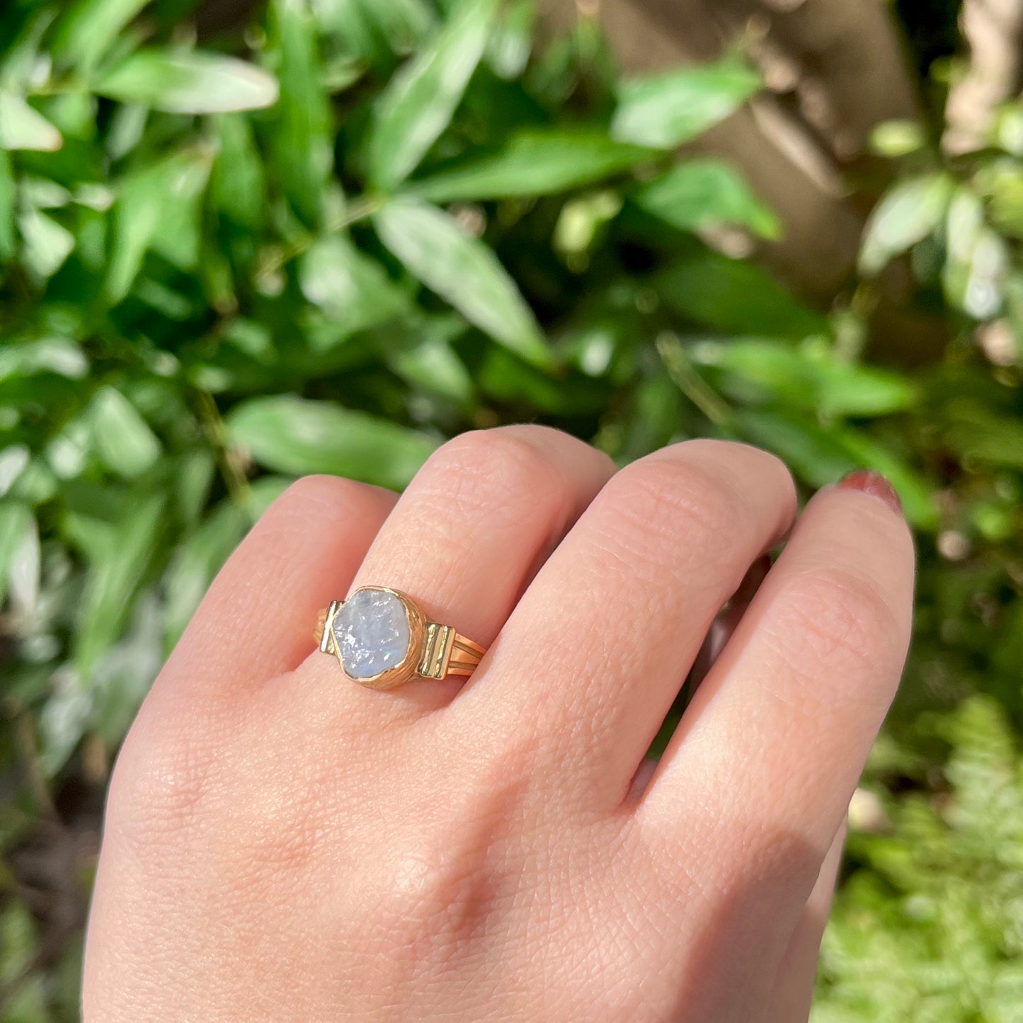 Brass design ring 4