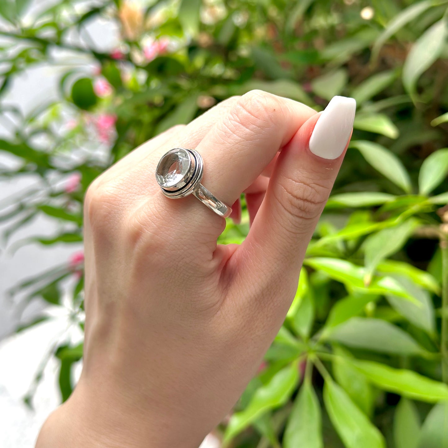 Silver925 1stone ring 4