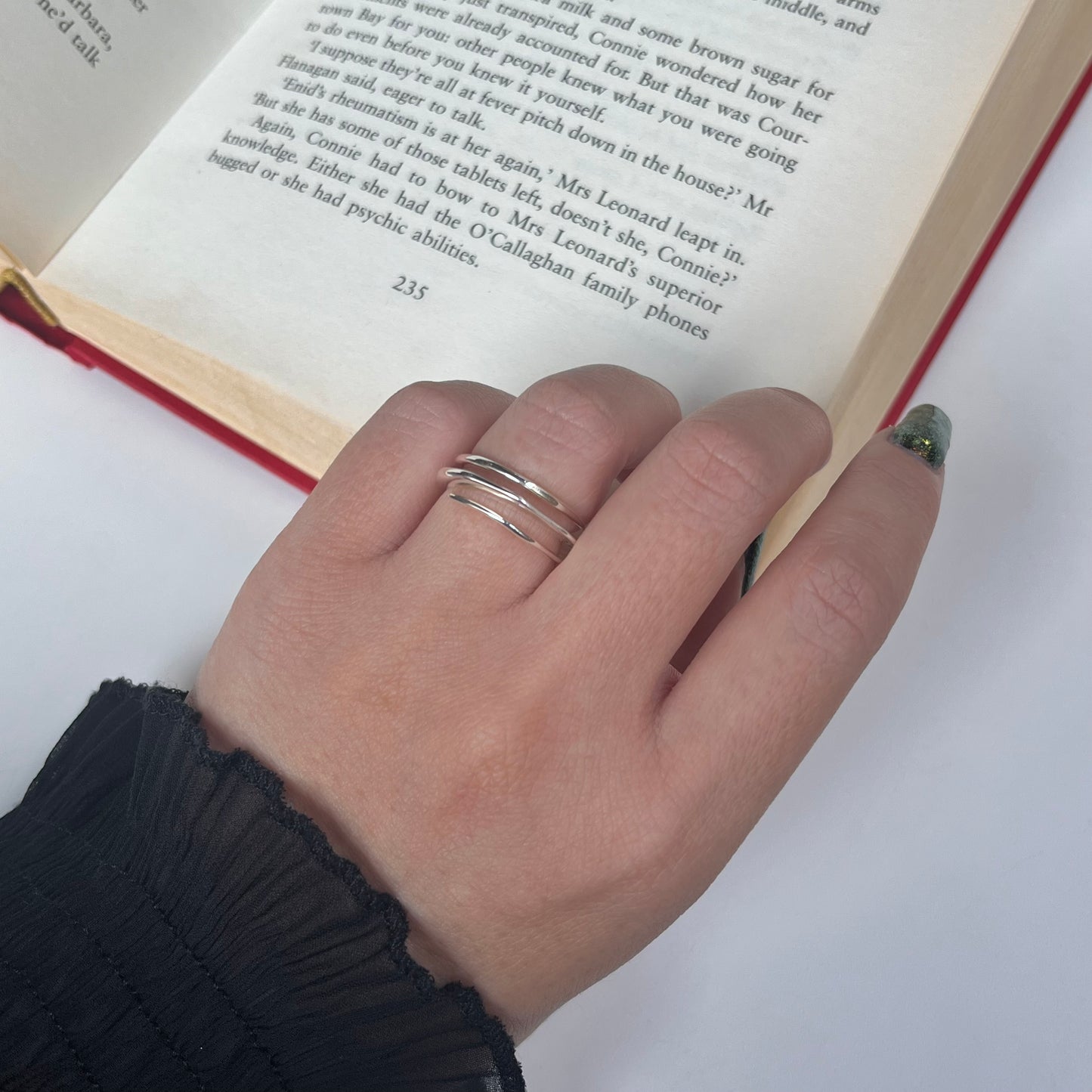 Silver925 plain ring 141
