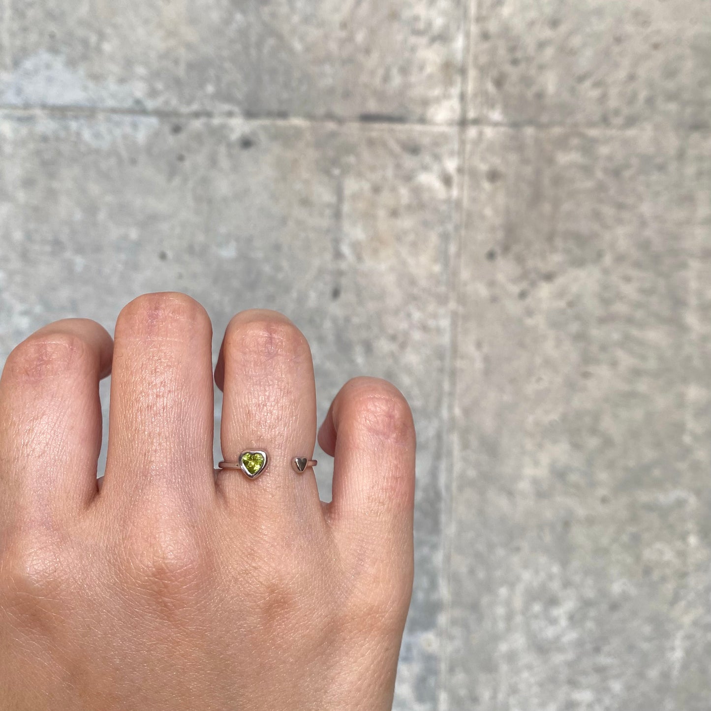 Heart fork ring 1