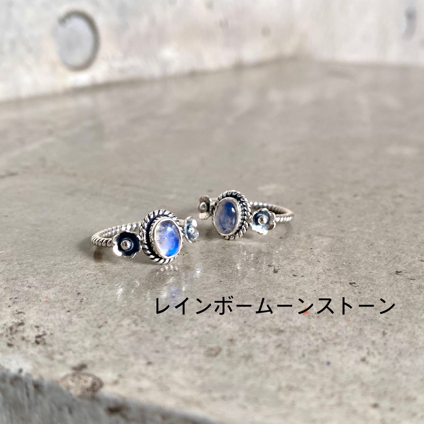 Flower design ring 9
