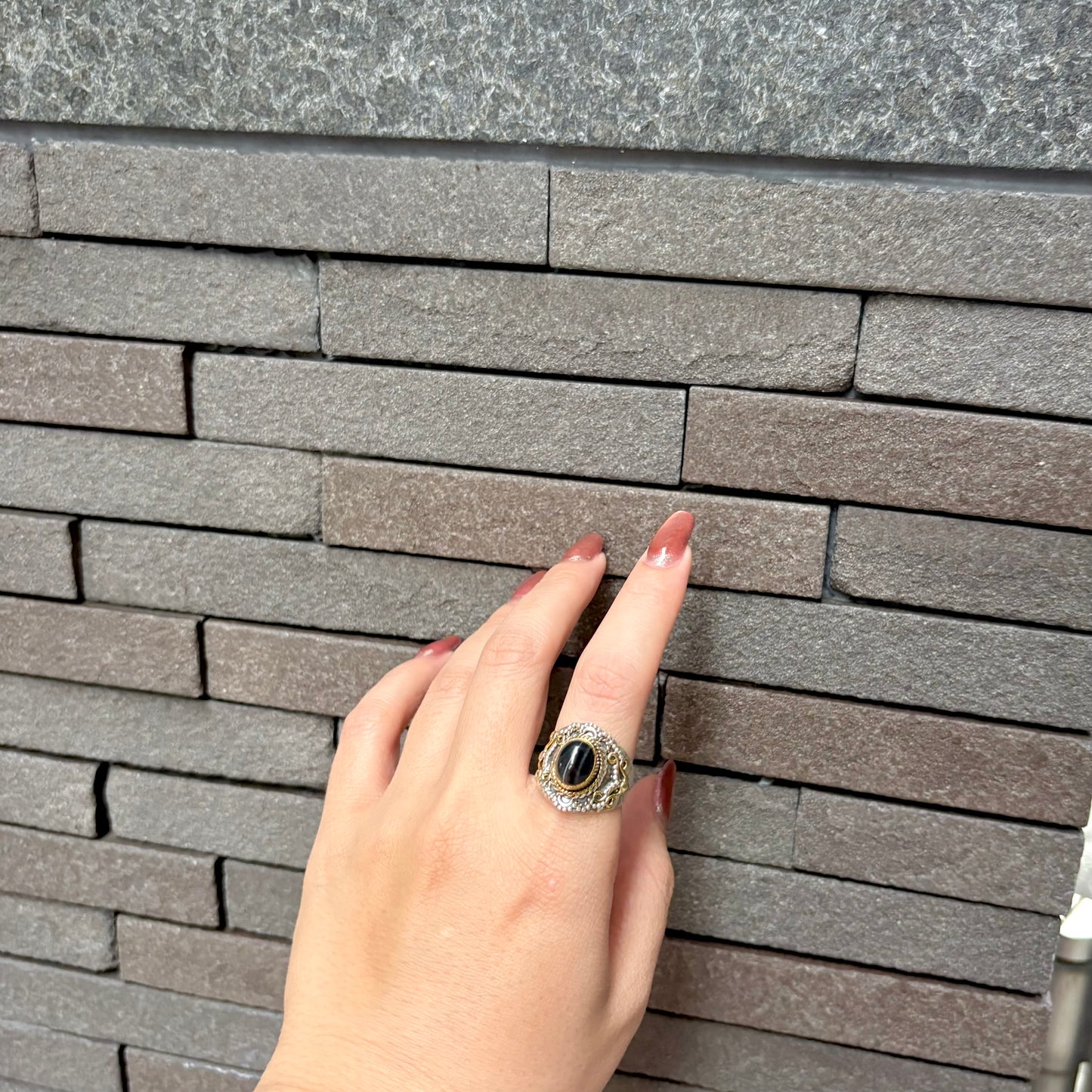 Connect ring〈 Black 〉