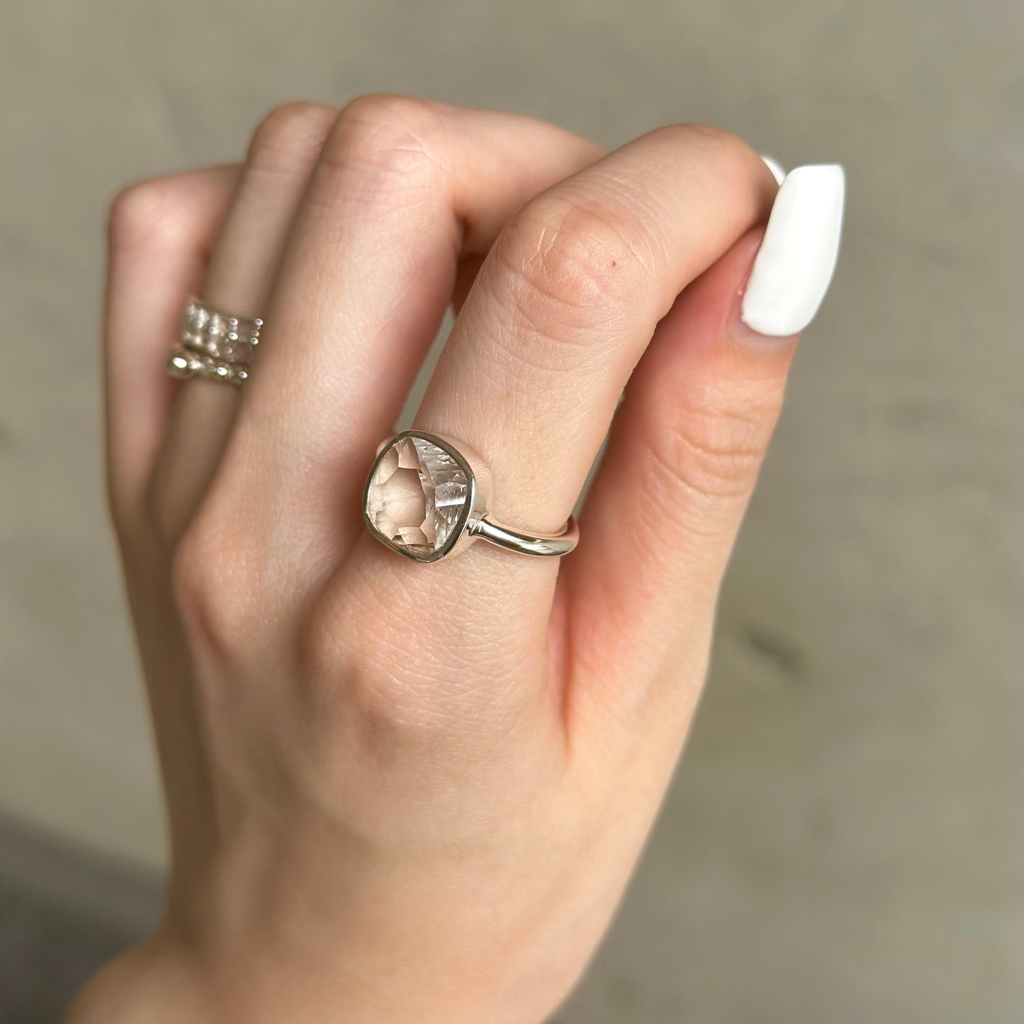 Crystal ring