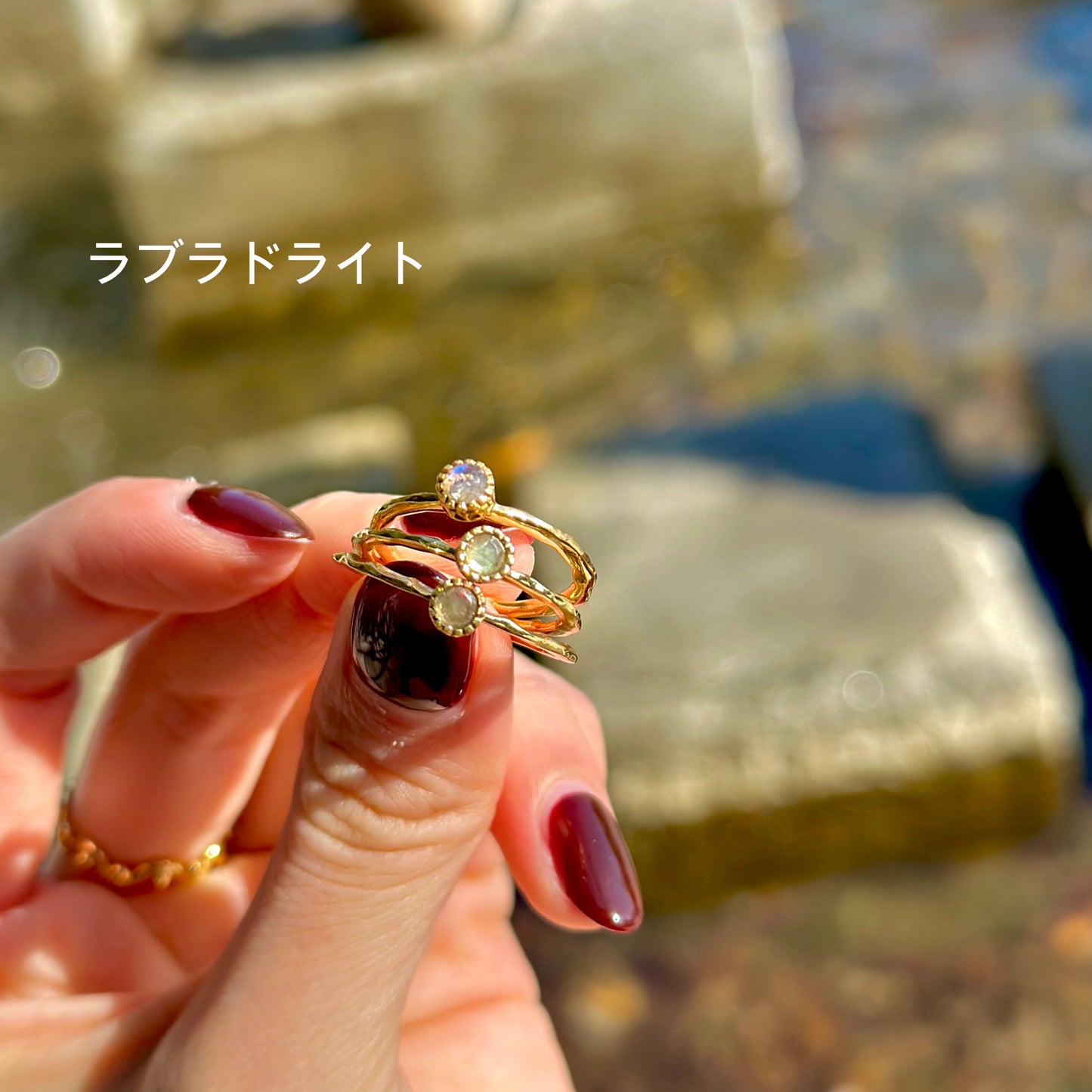 Brass petit ring 51