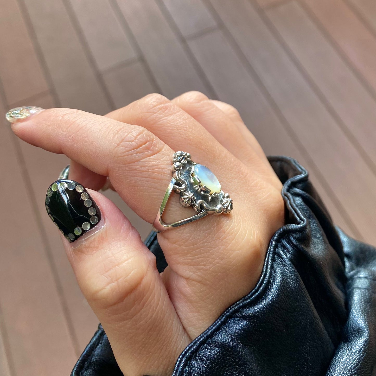 Silver925 design ring 38