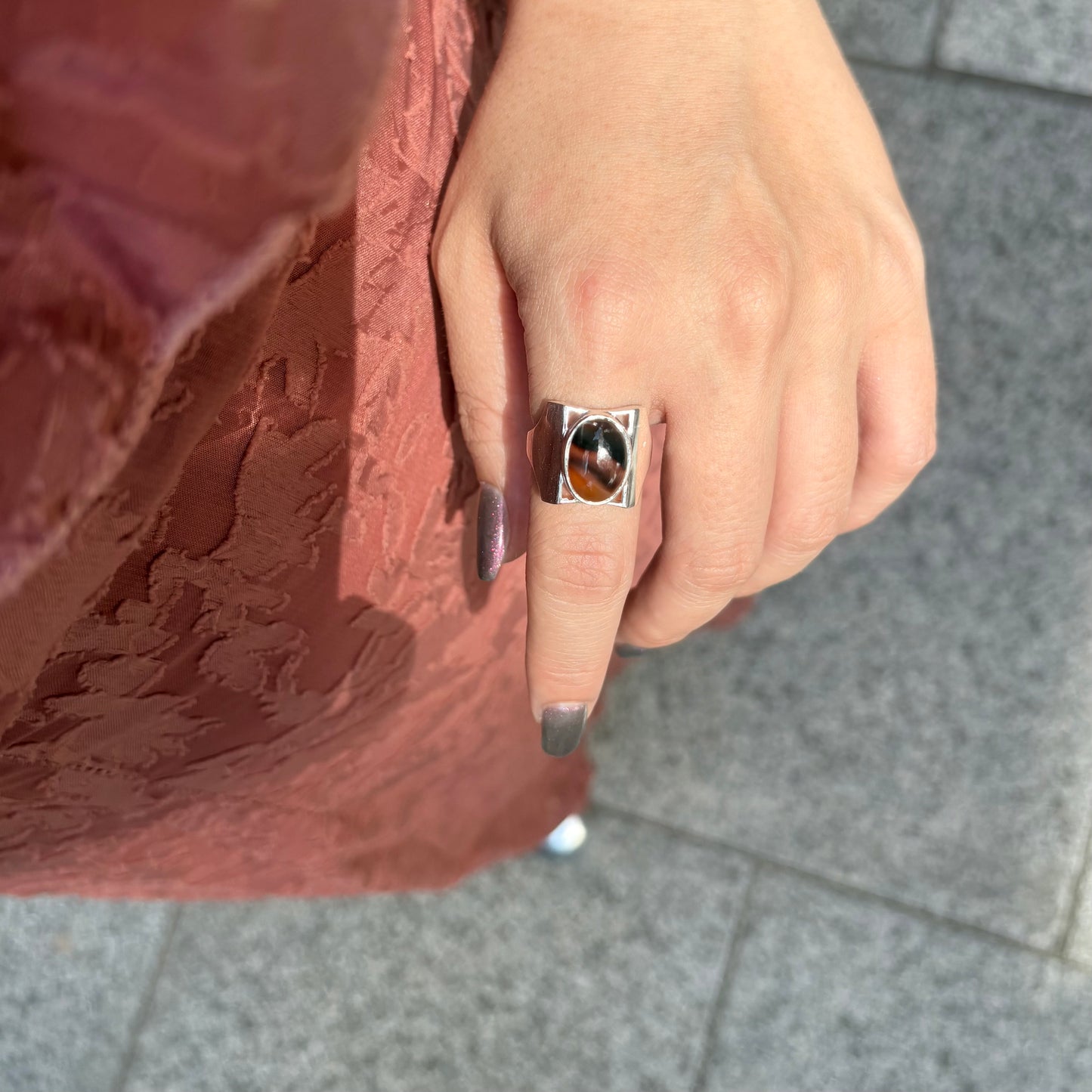 Silver925 design ring 77