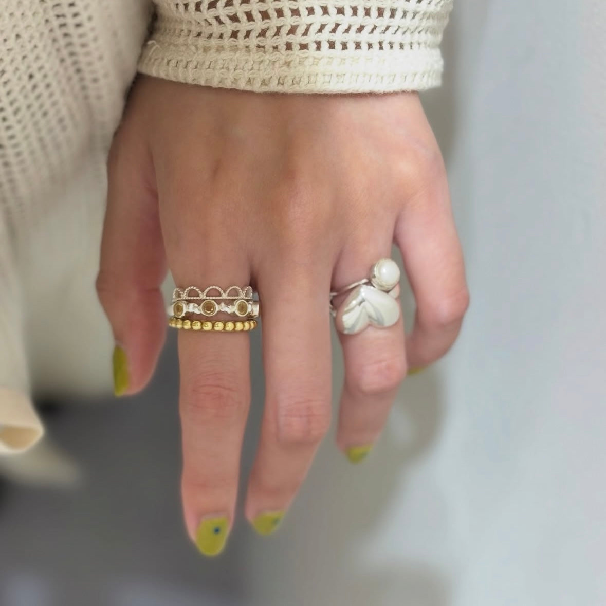 Silver925 plain ring 92