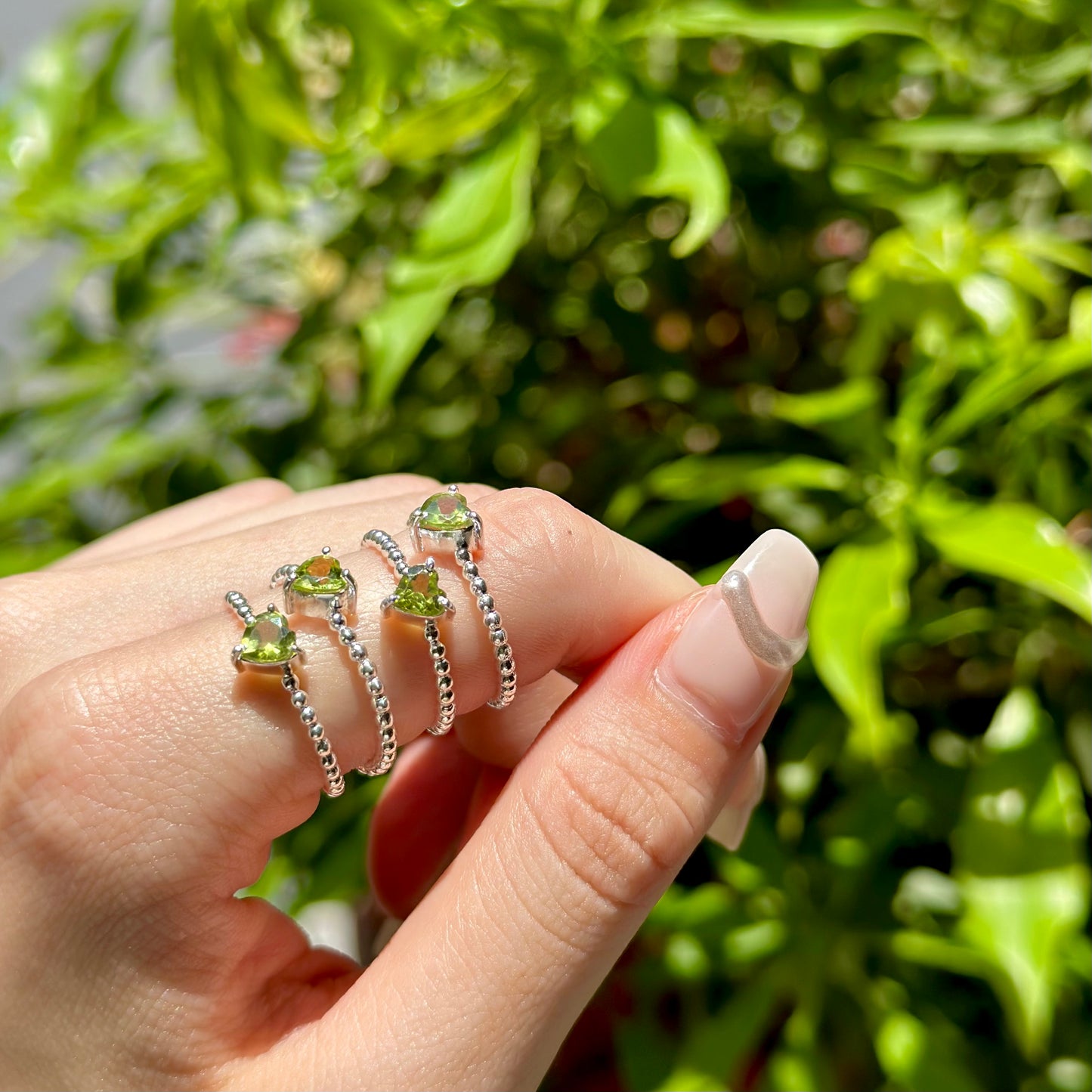 Silver925 Heart petit ring 2