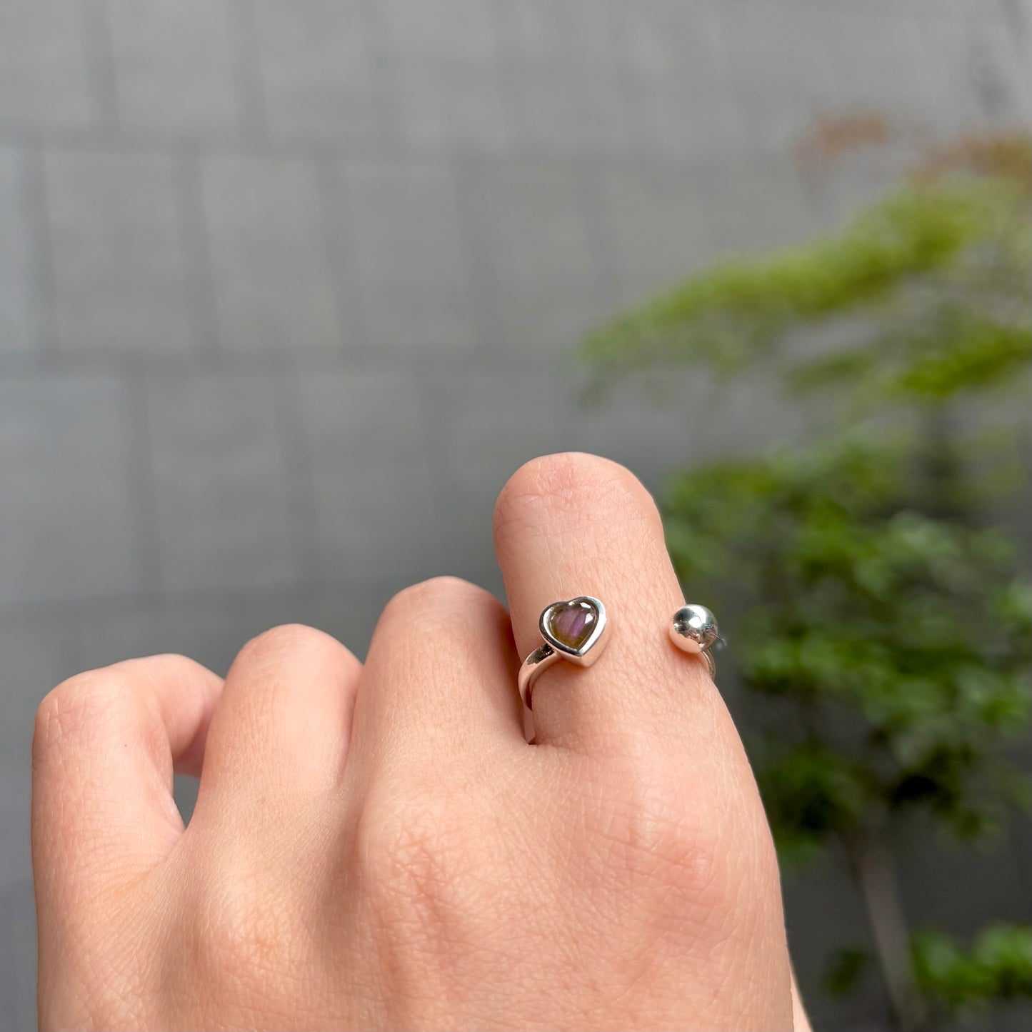 Heart fork ring 2