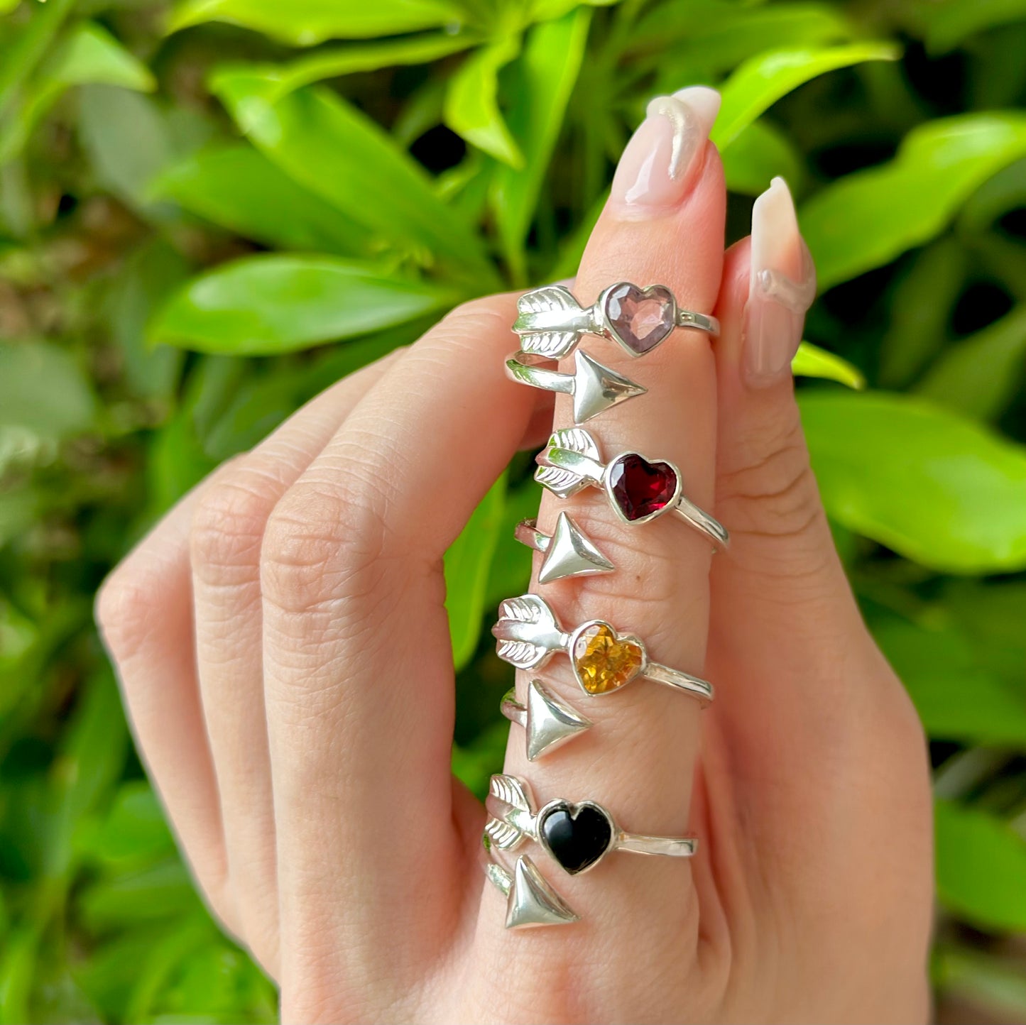 【オンライン先行】Heart arrow design ring