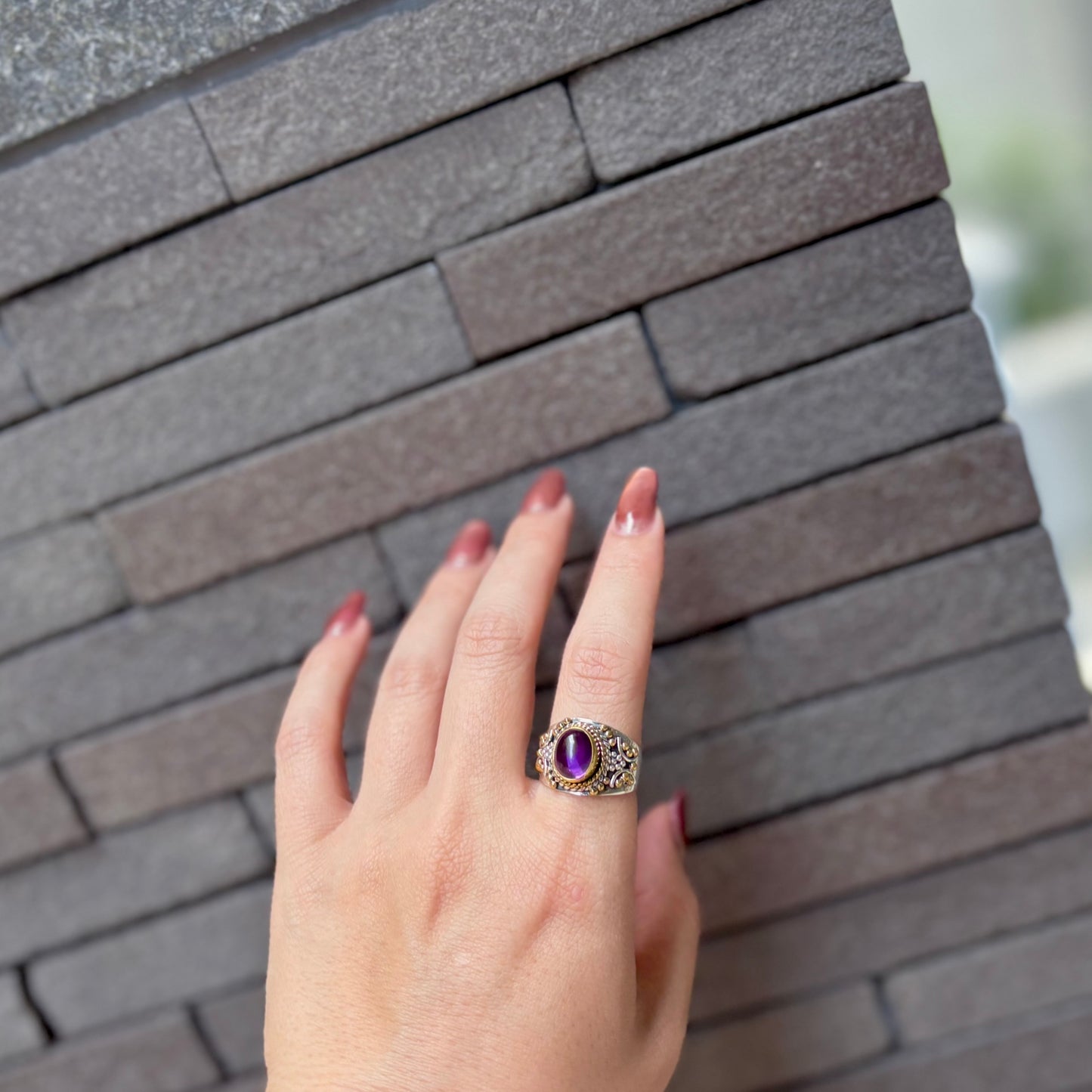 Connect ring〈 Purple 〉