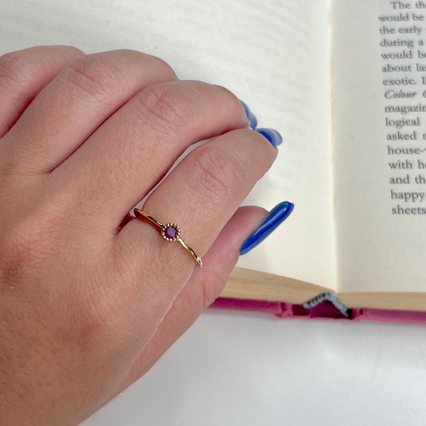 Brass petit ring 33