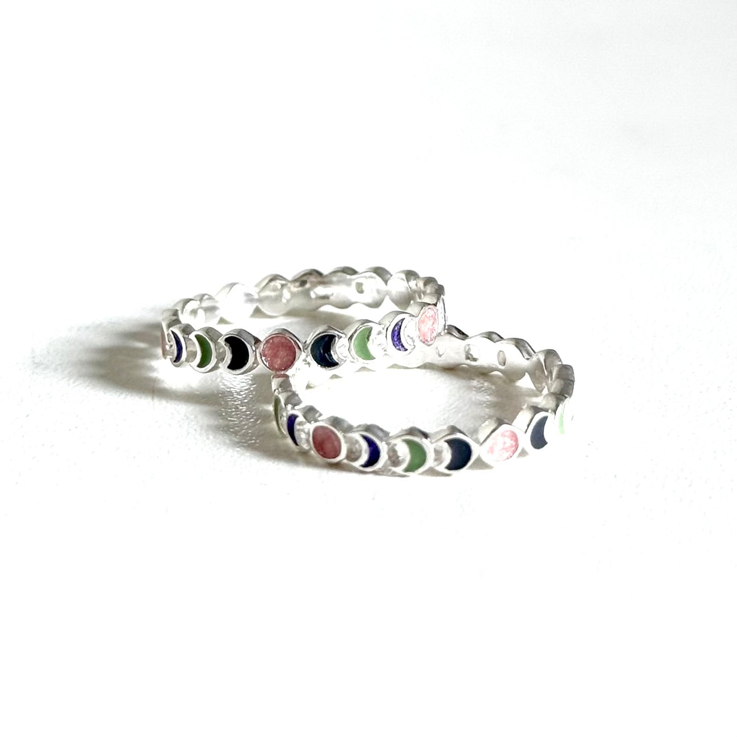【オンライン先行】Moon enamel ring 2