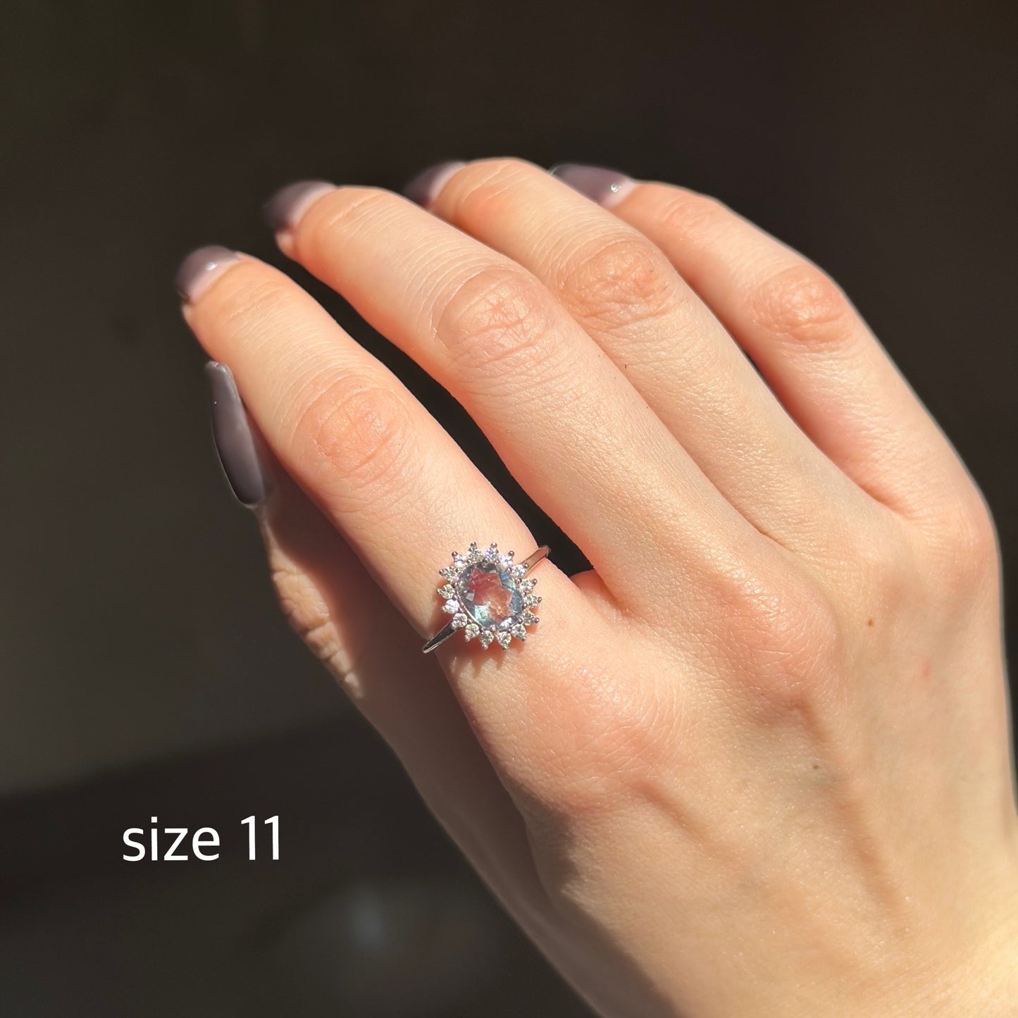 【poco】Fluorite ring