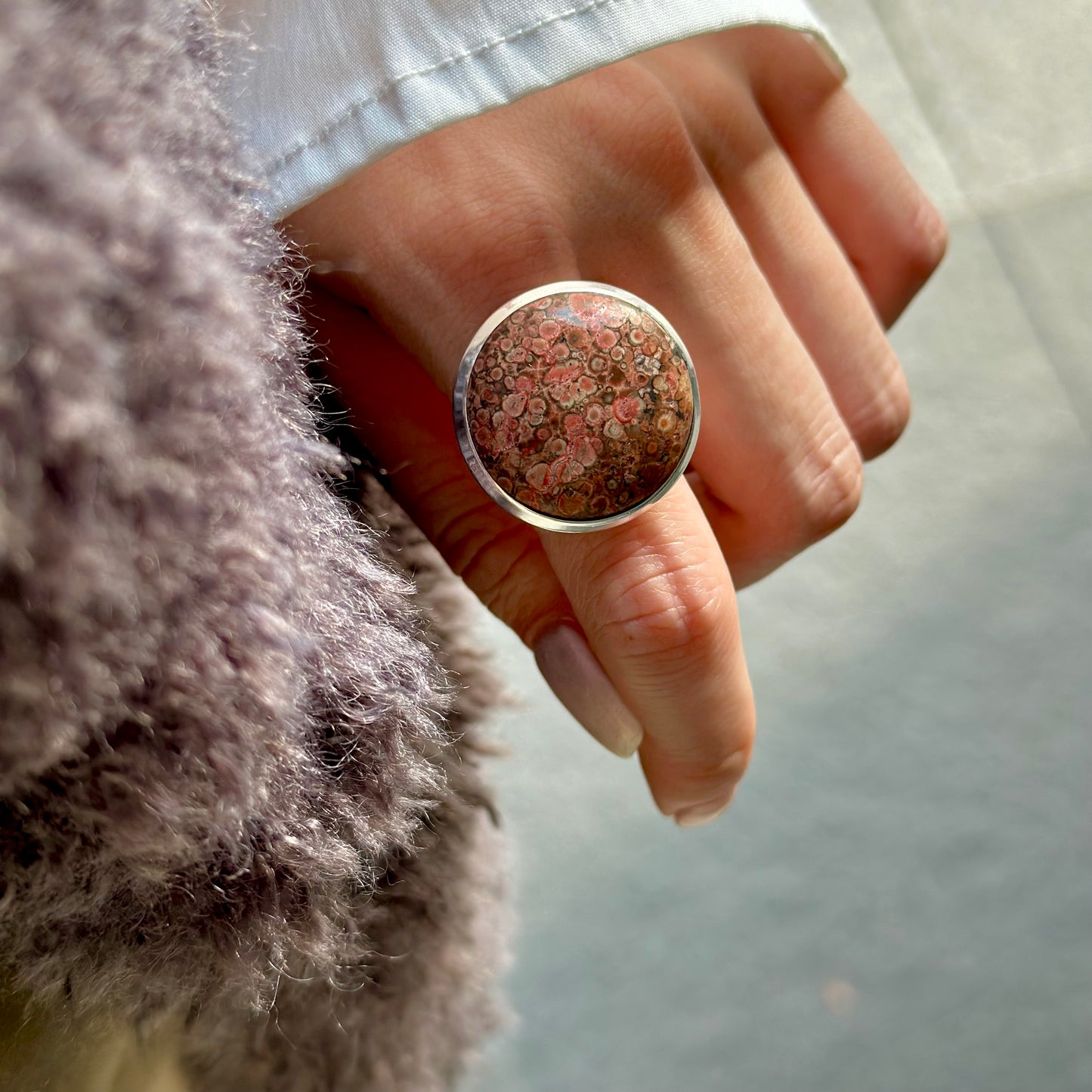 Big stone ring 5