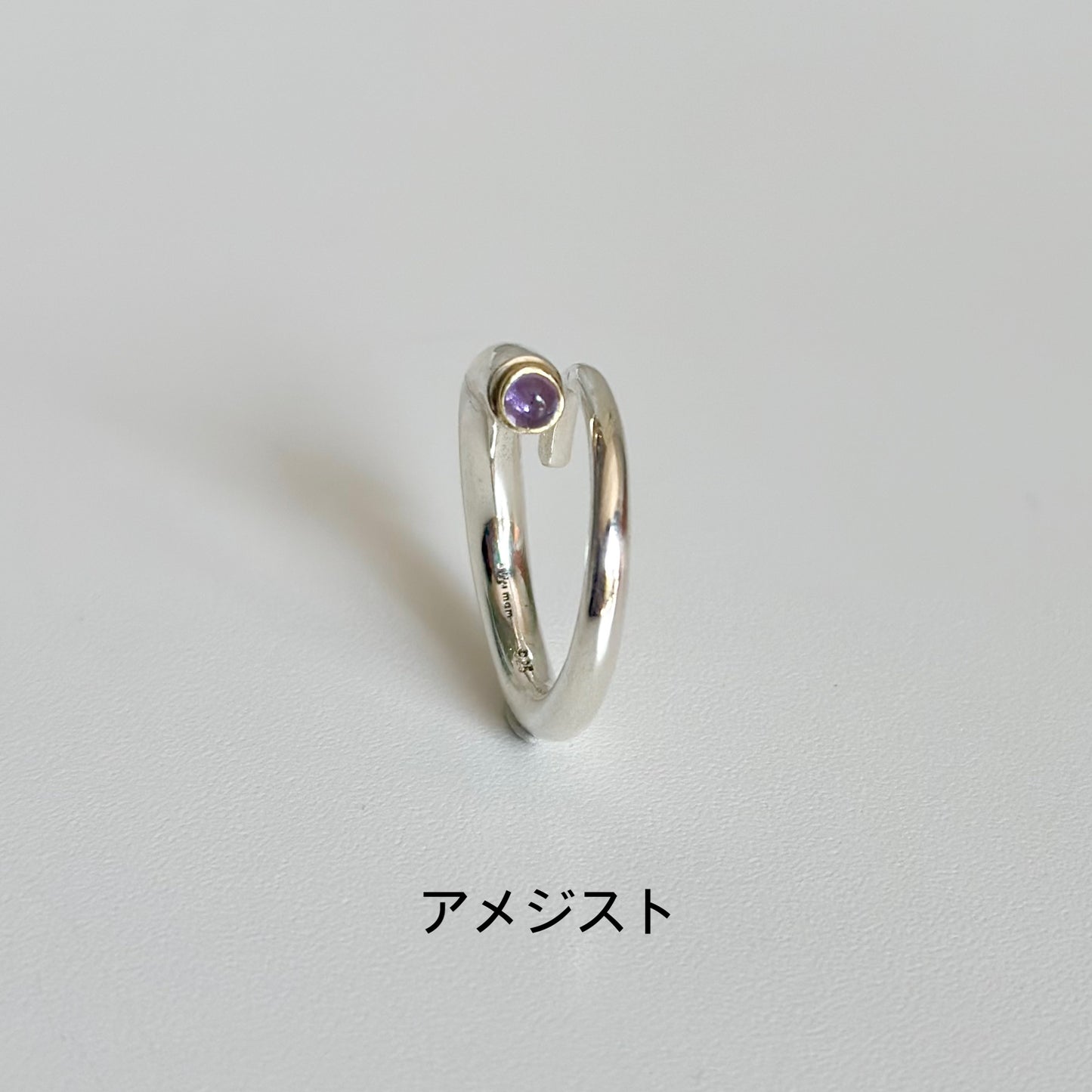 Silver925 × Brass design ring 1