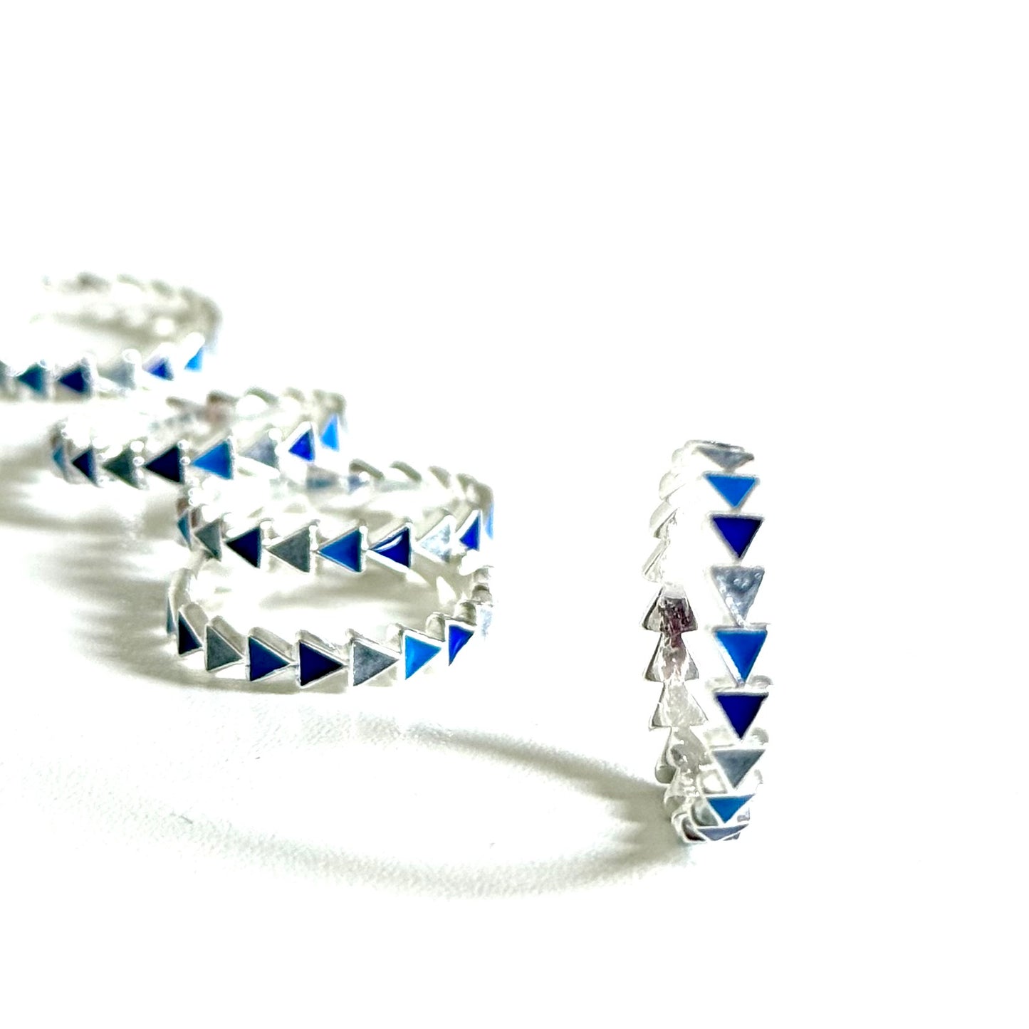 【オンライン先行】Triangle enamel ring 2