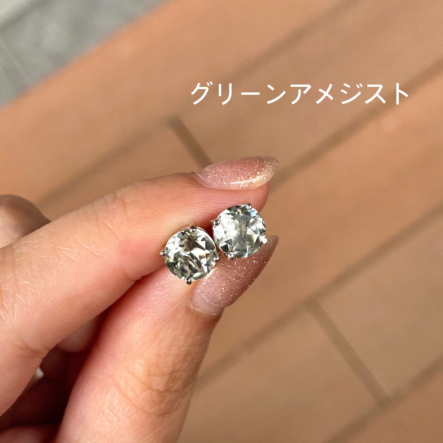 Silver925 1stone pierce