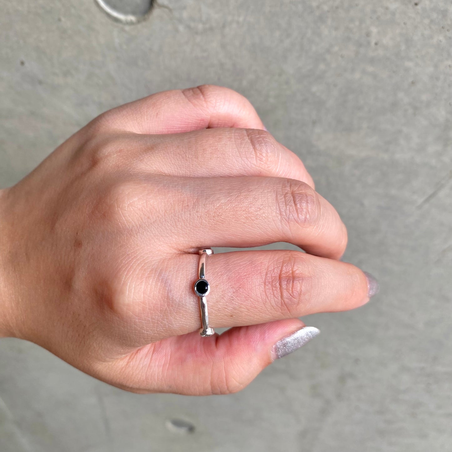 Silver925 4stone ring 3