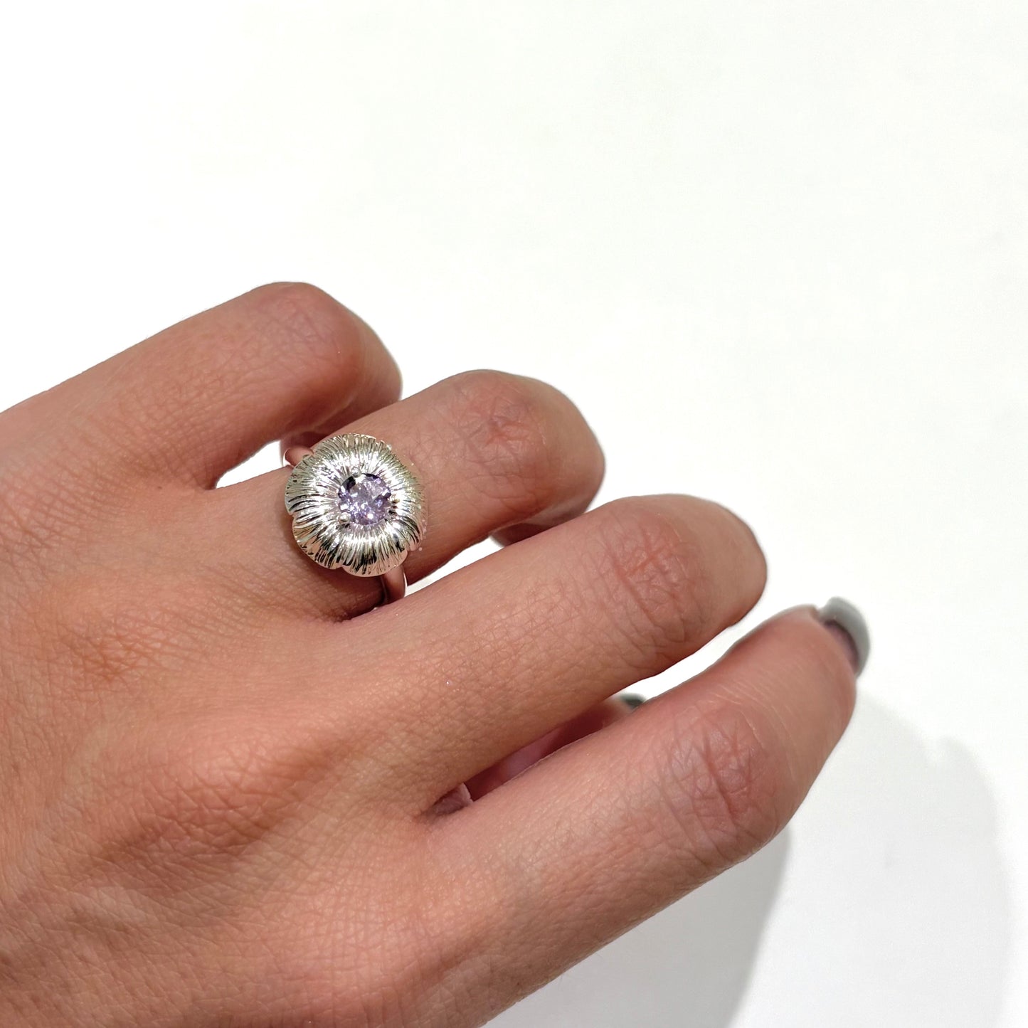 Flower design ring 17