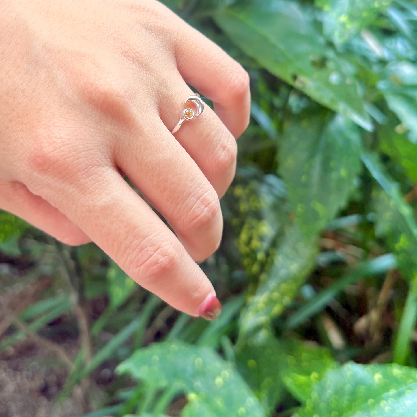 Moon design ring 4