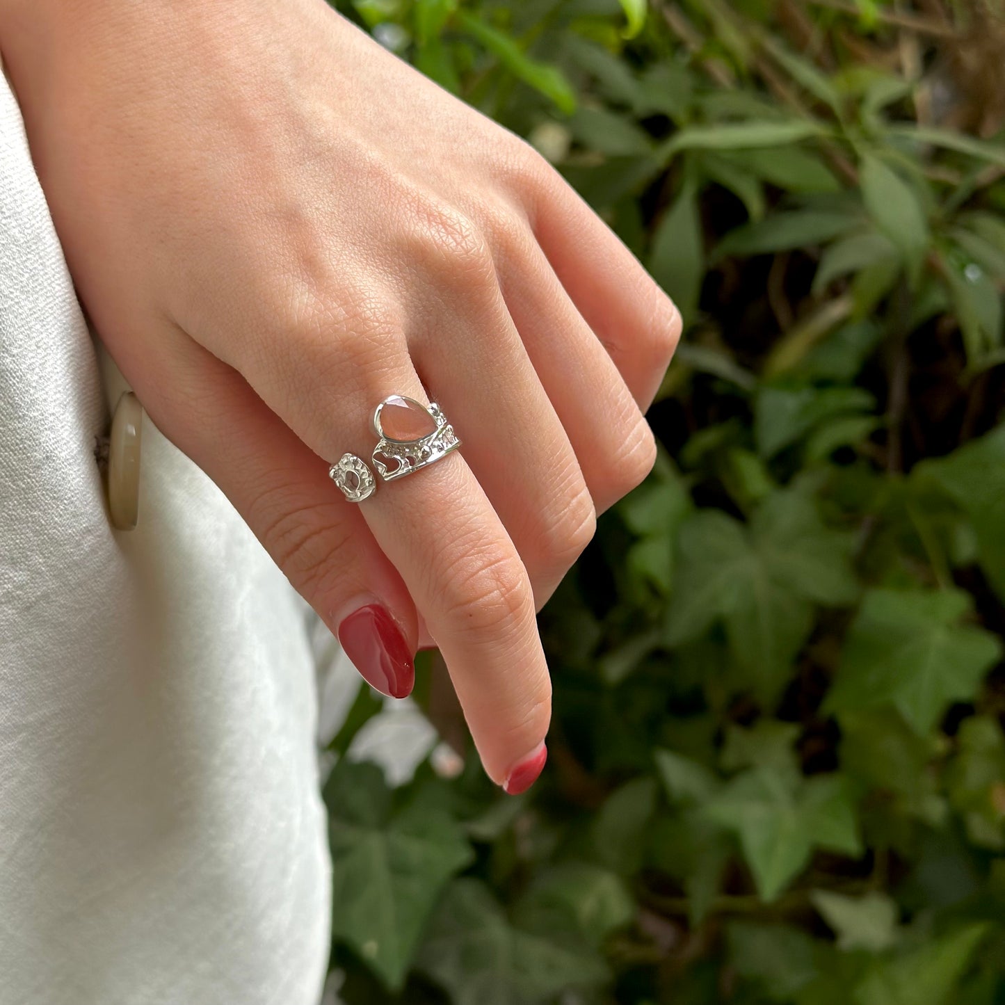 Silver925 design ring 49