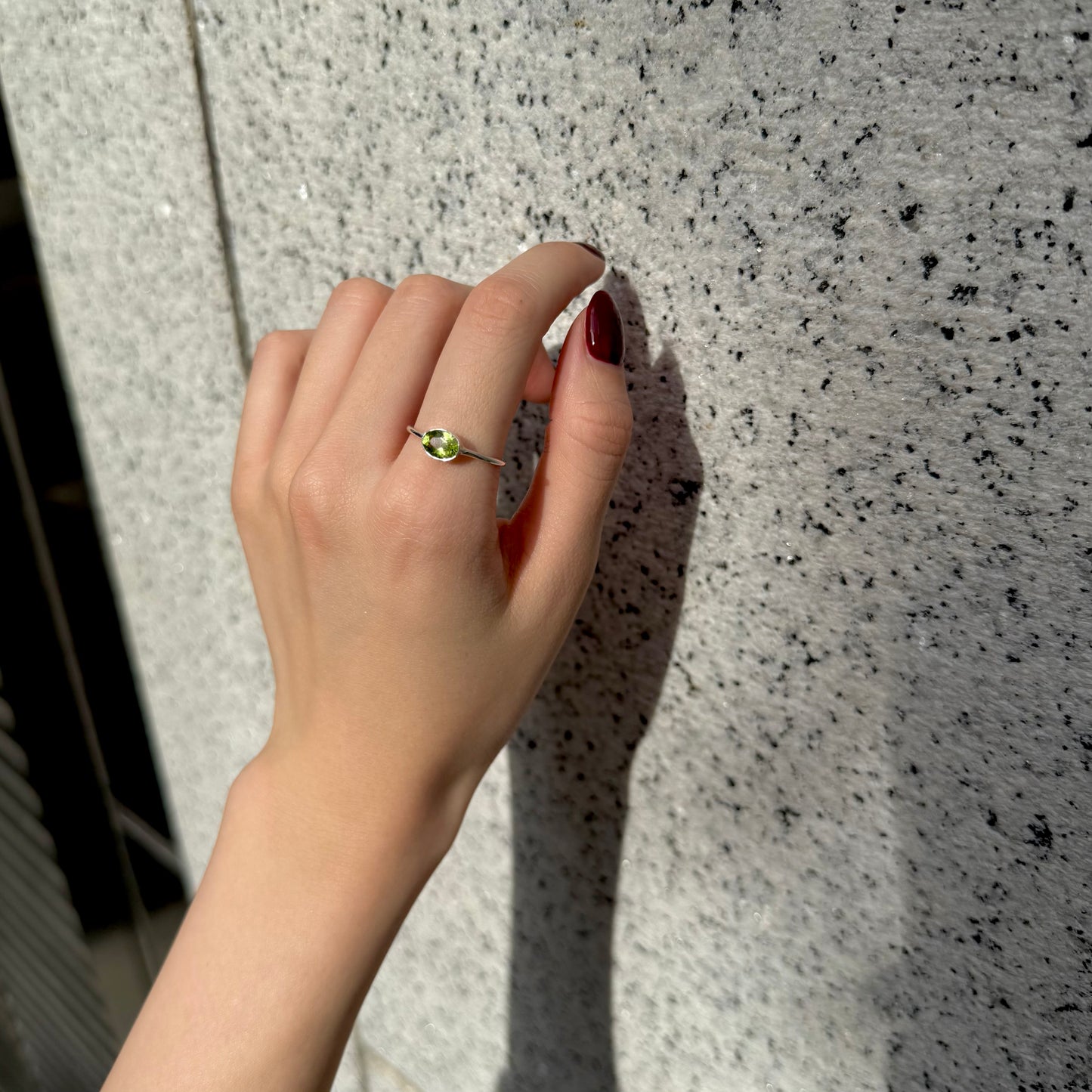 Silver925 1stone ring 2