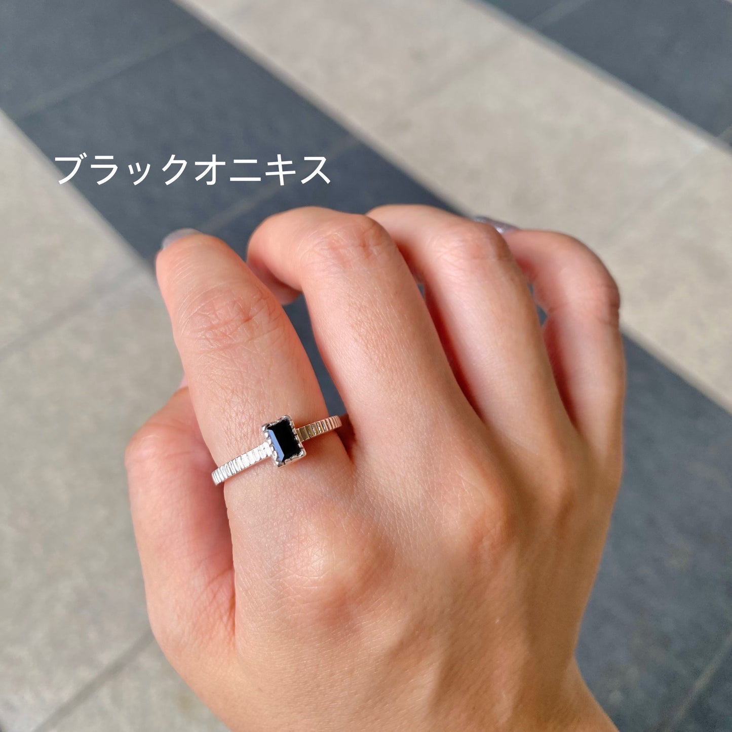 Silver925 petit ring 17