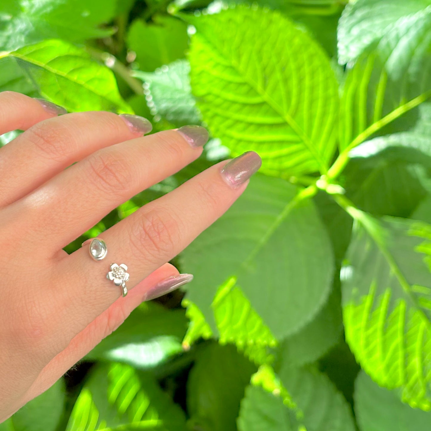 Flower design ring 15