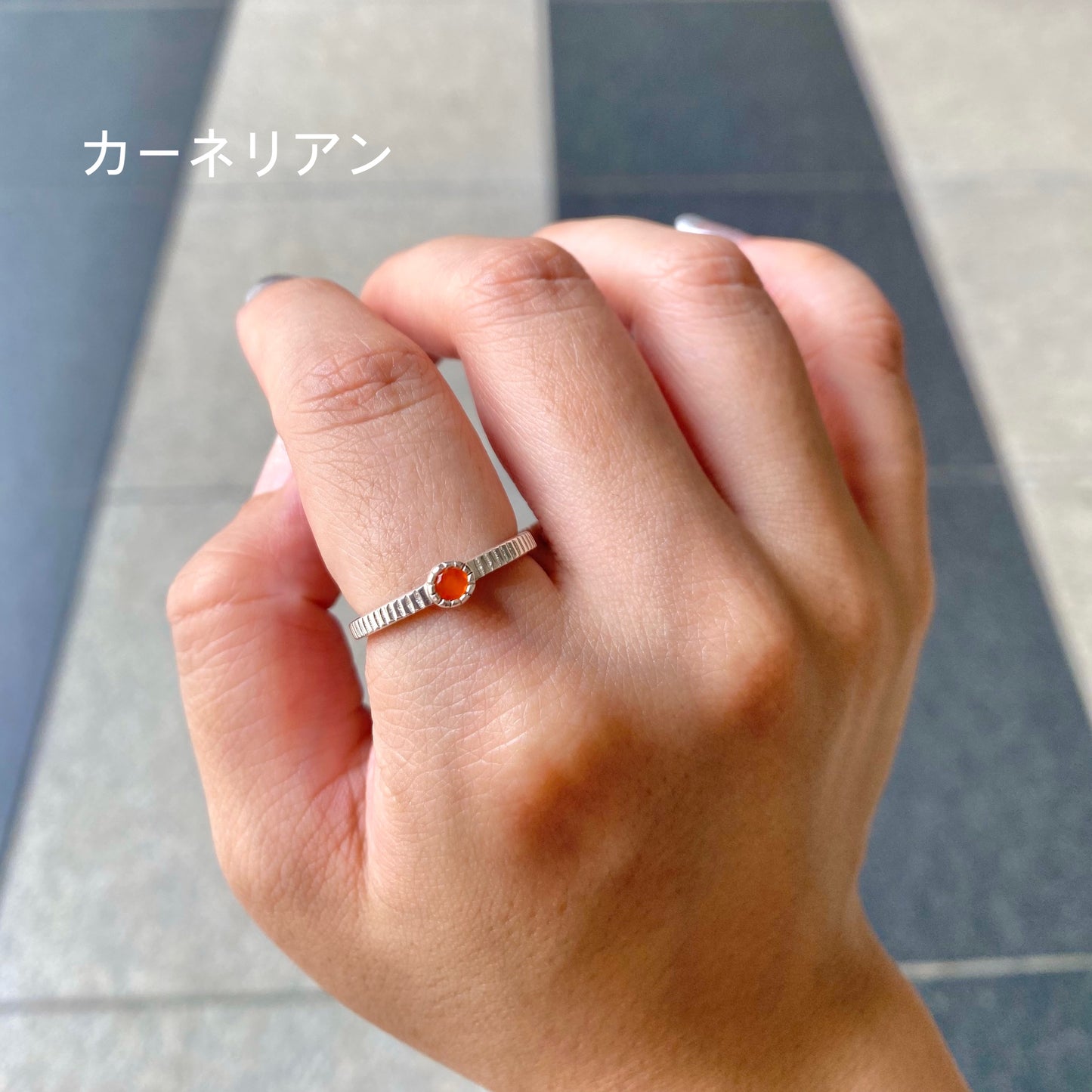 Silver 925petit ring 18