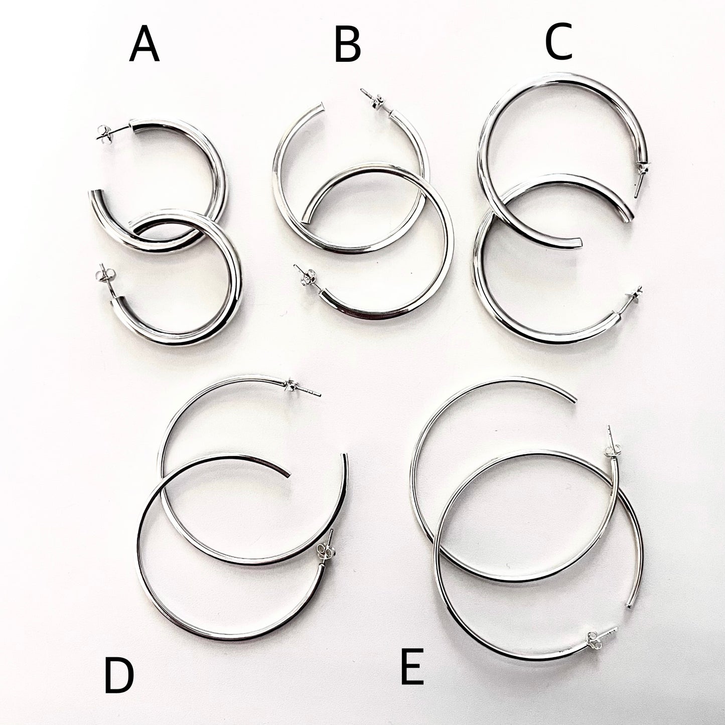Silver925 hoop pierce 1