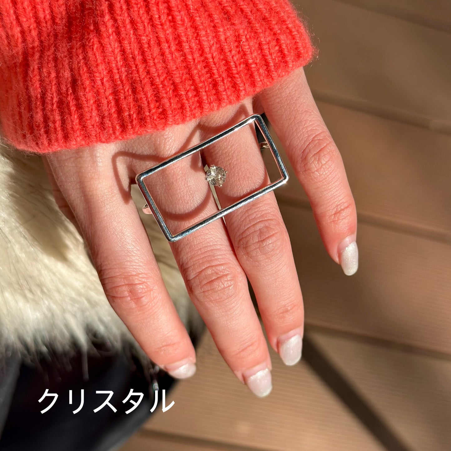 Silver925 2finger ring