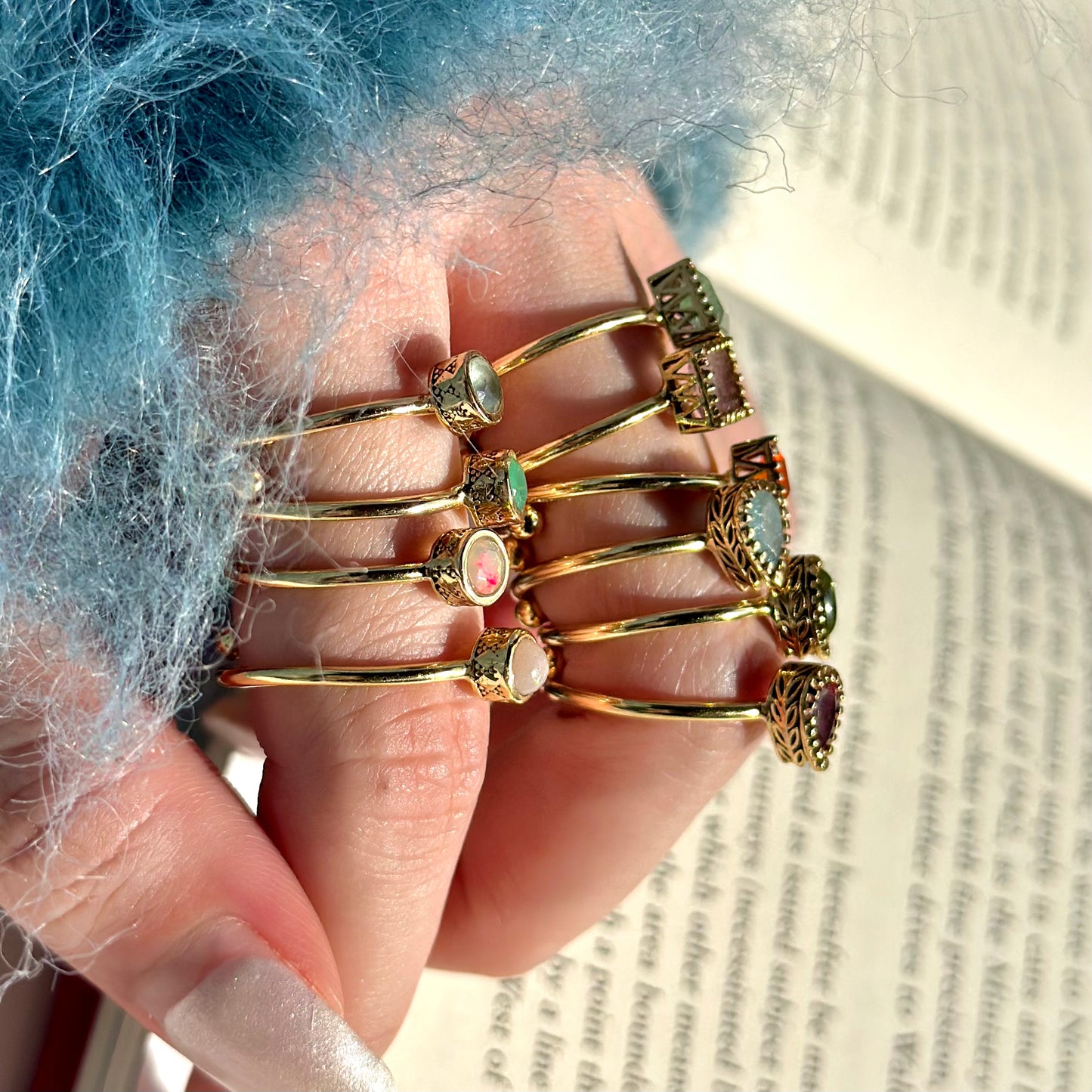 Brass petit ring 3