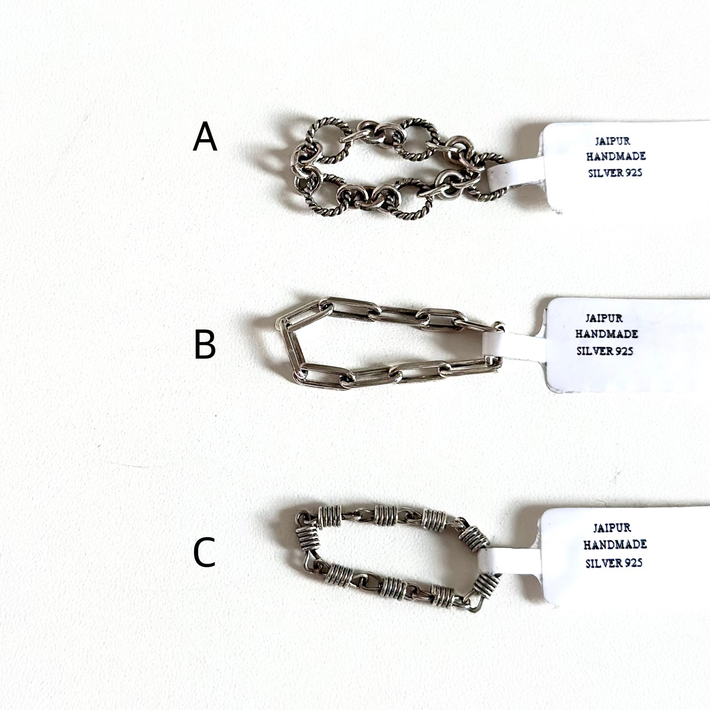 Silver925 chain ring 2
