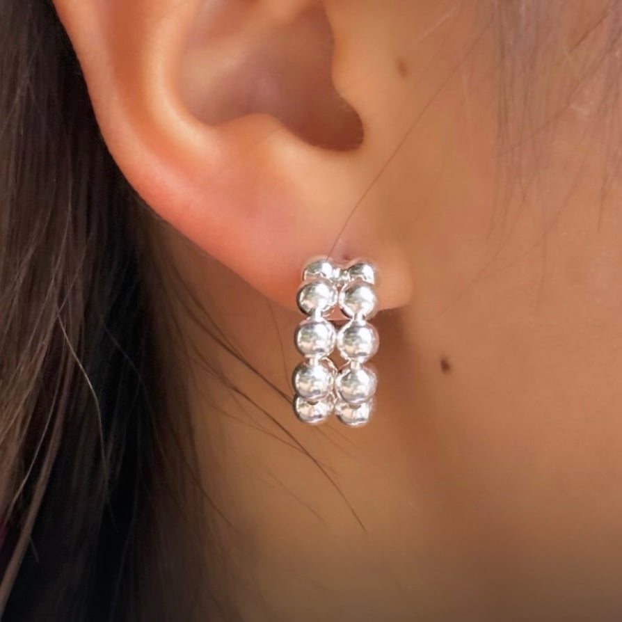 Silver925 Hoop pierce 8