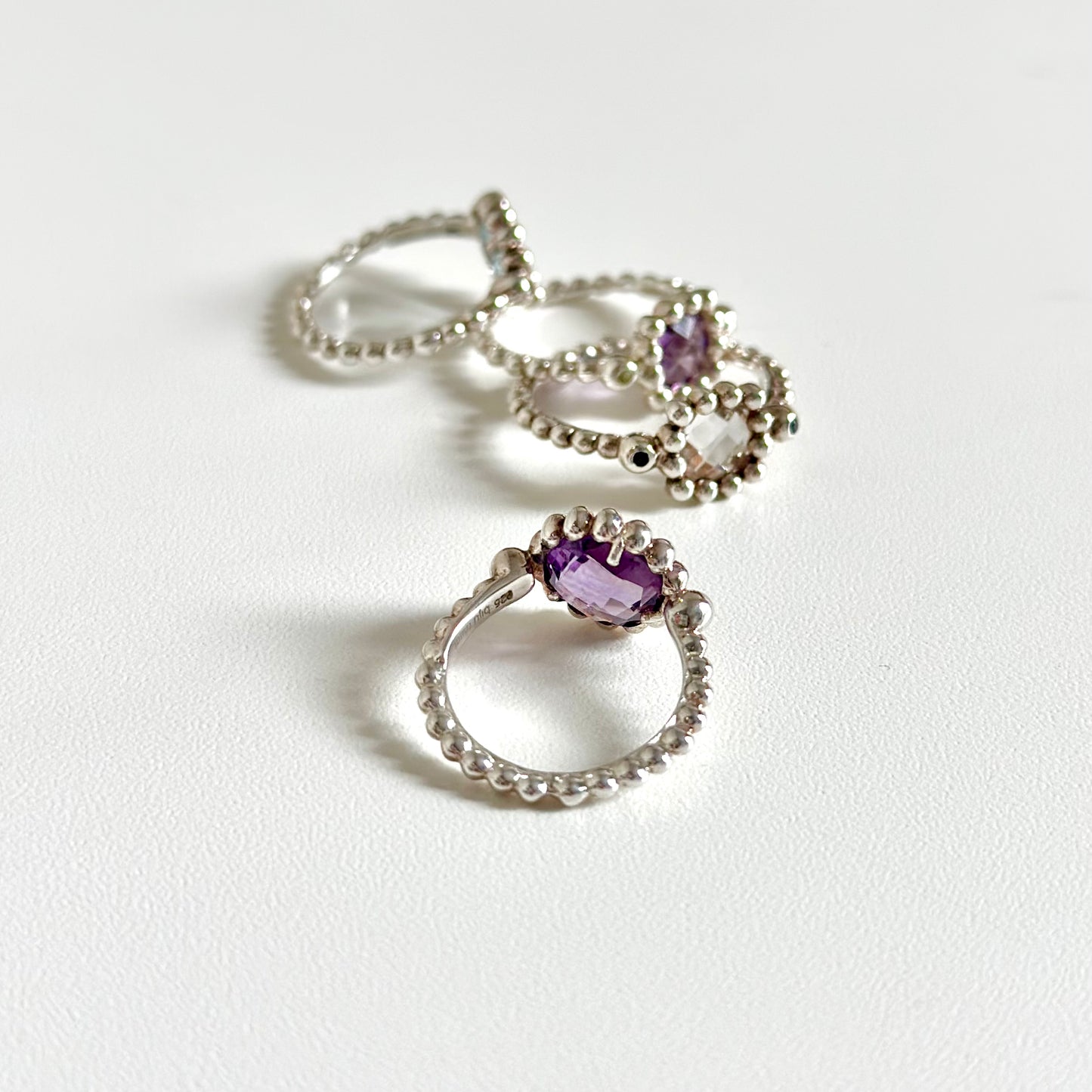 【Bijumam poco】Silver925 tsubu design ring