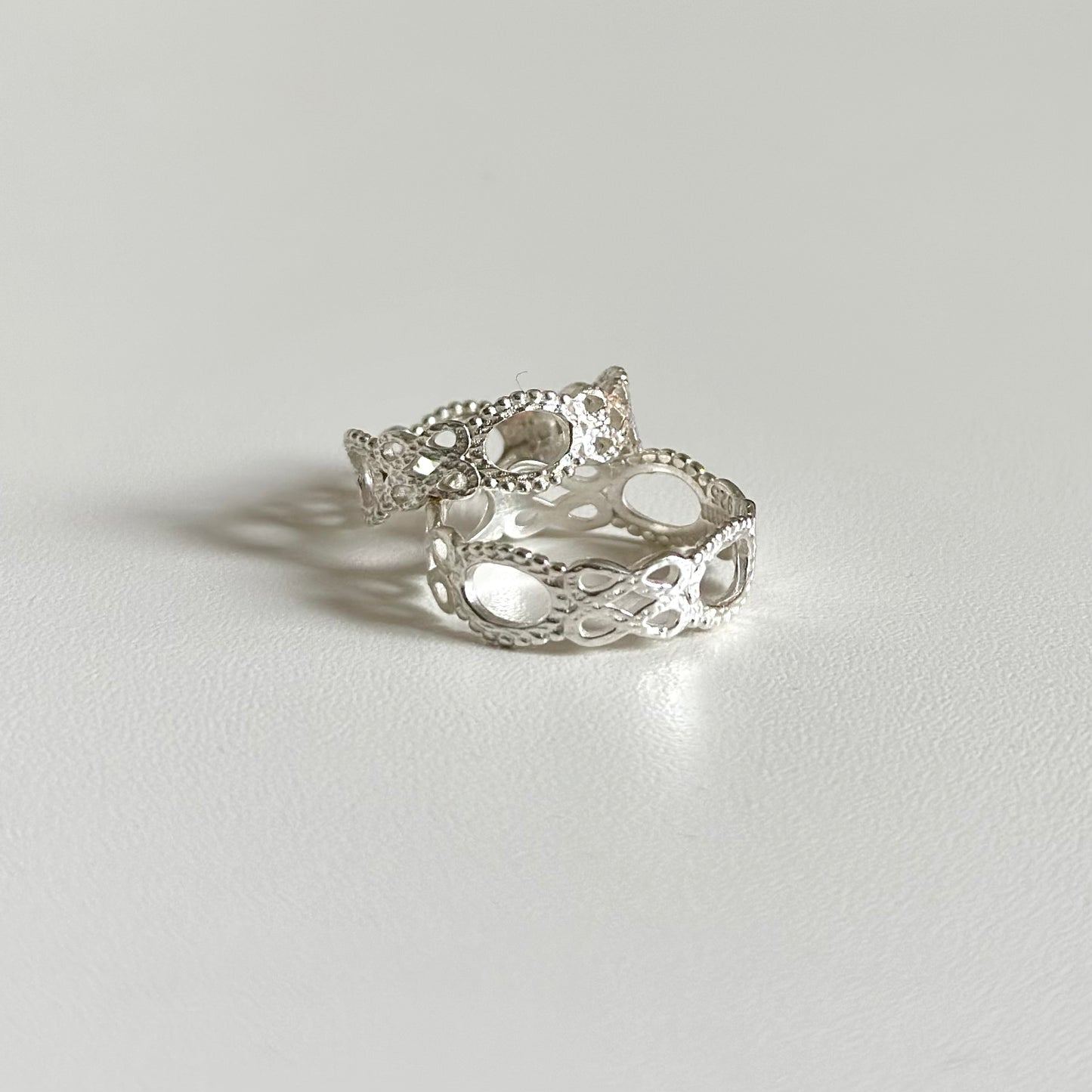 Silver925 plain ring 60