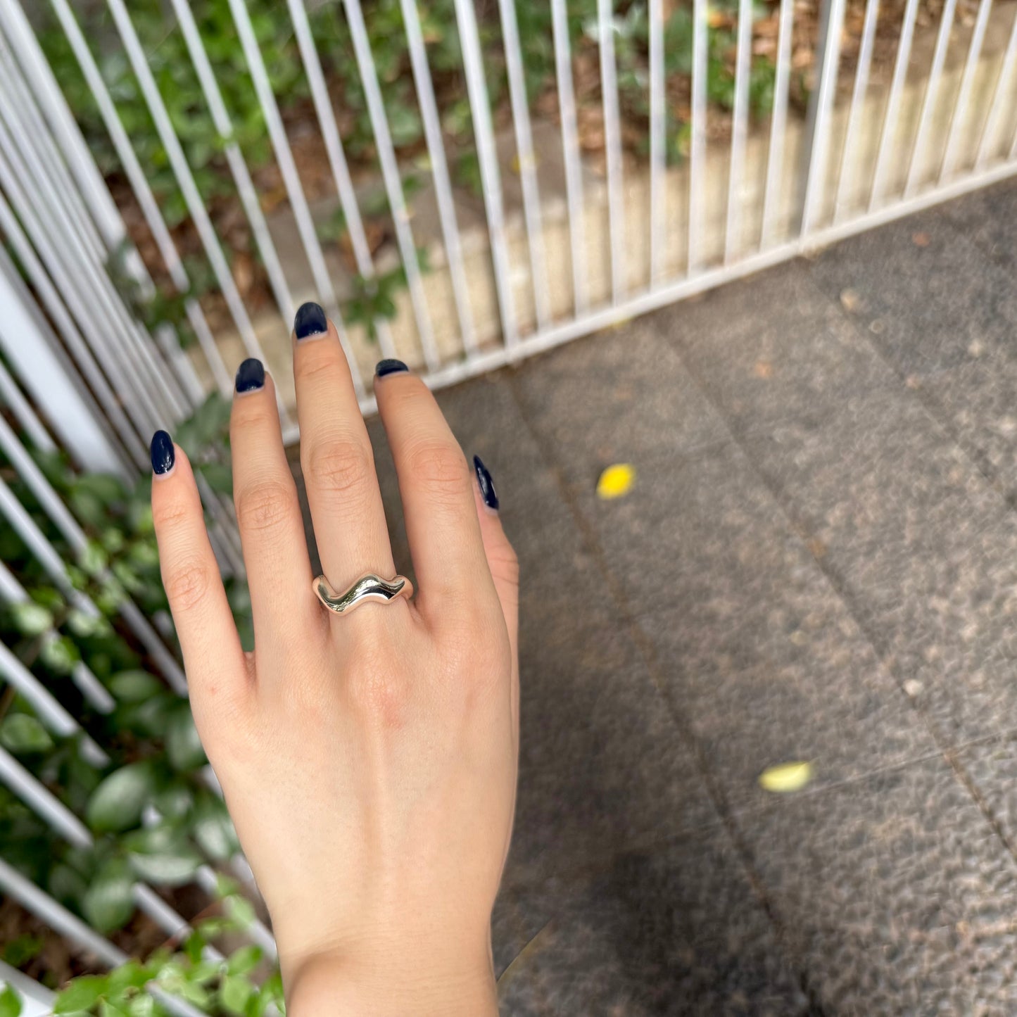 Silver925 plain ring 34