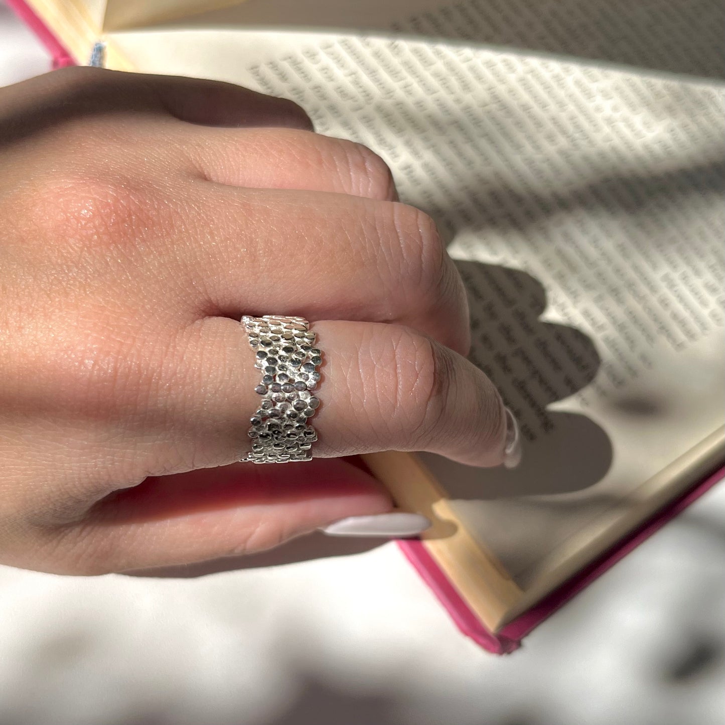 Silver925 plain ring 61