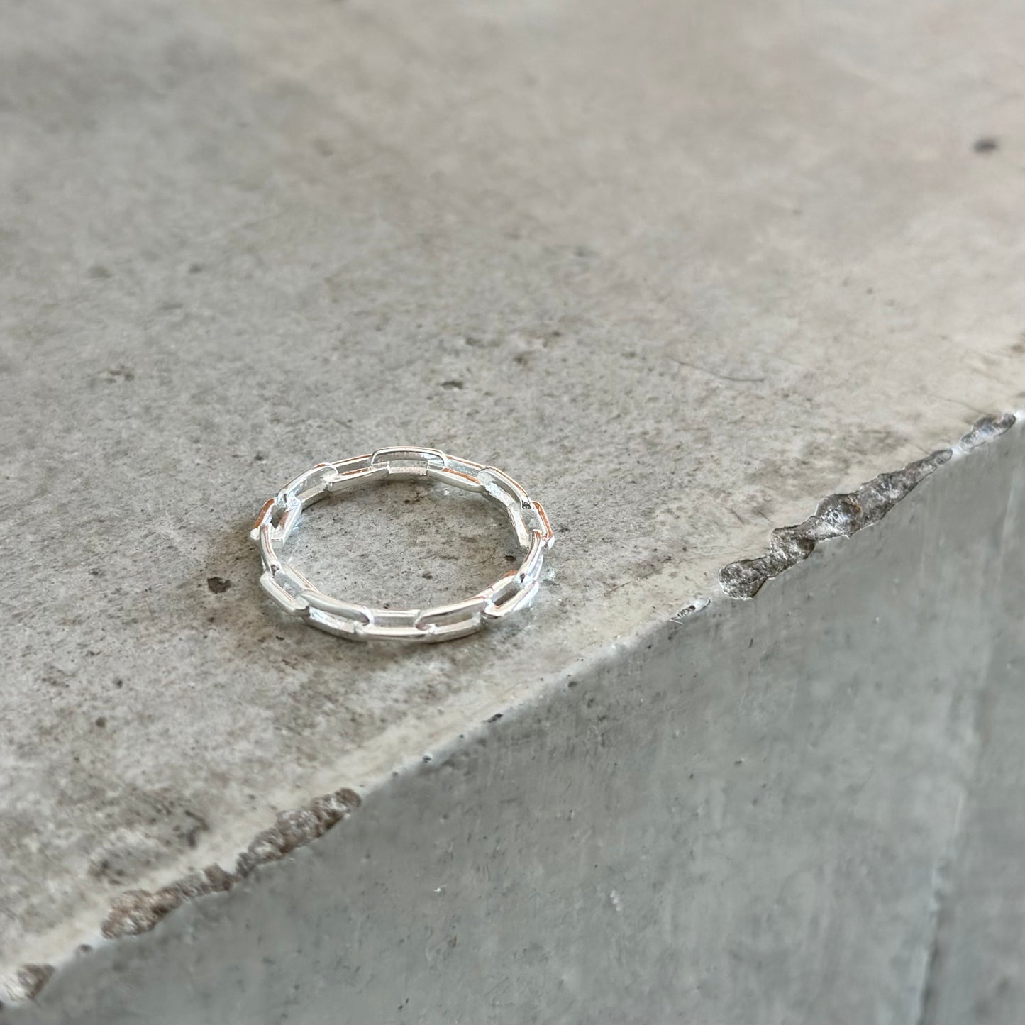 Silver925 plain ring 80