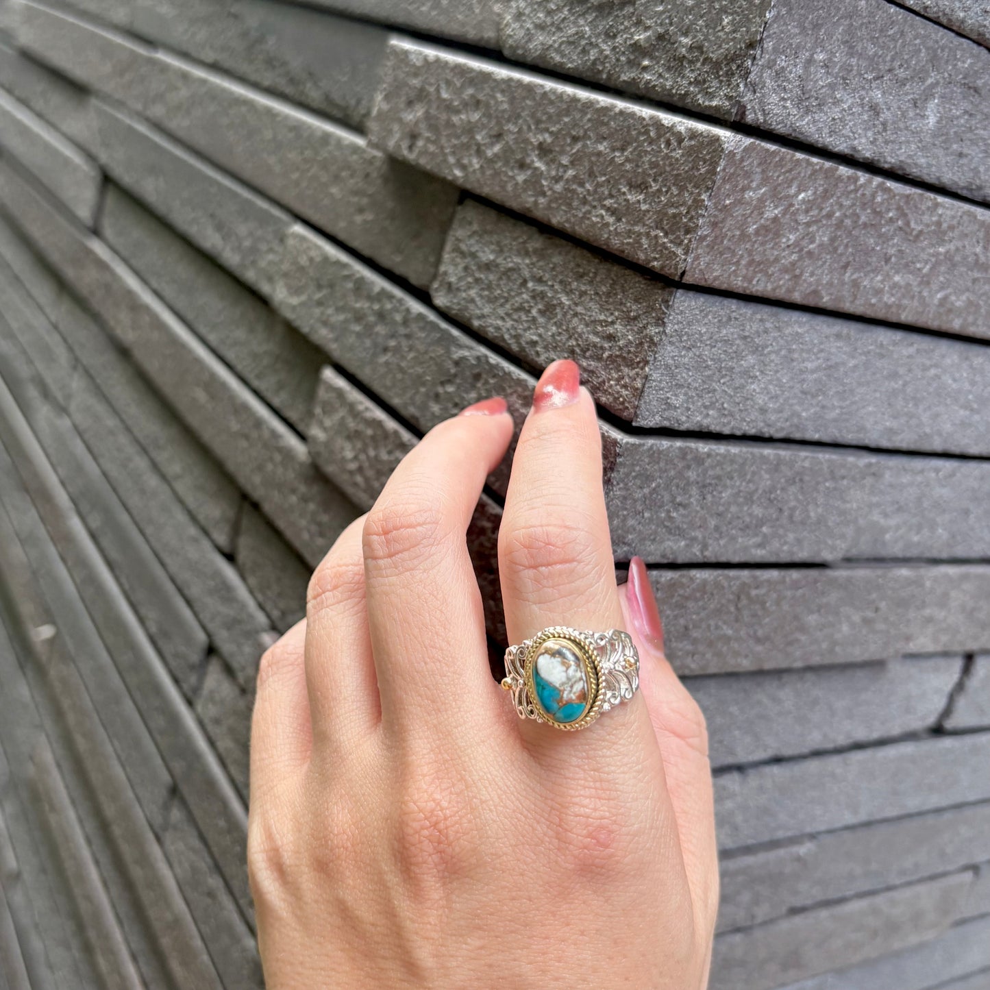 Connect ring〈 Blue 〉3