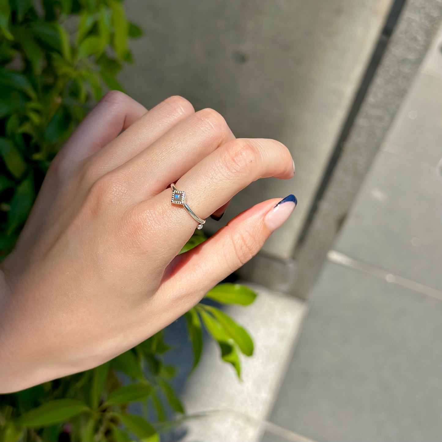 Silver925 petit ring 75